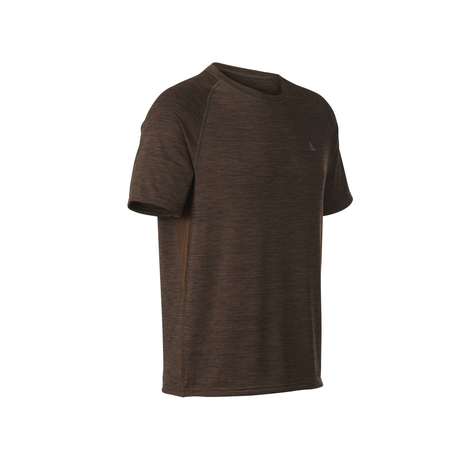  T-shirt fonctionnel Seeland  manches courtes Active marron - commander en ligne chez KOX | XXSL1610105 