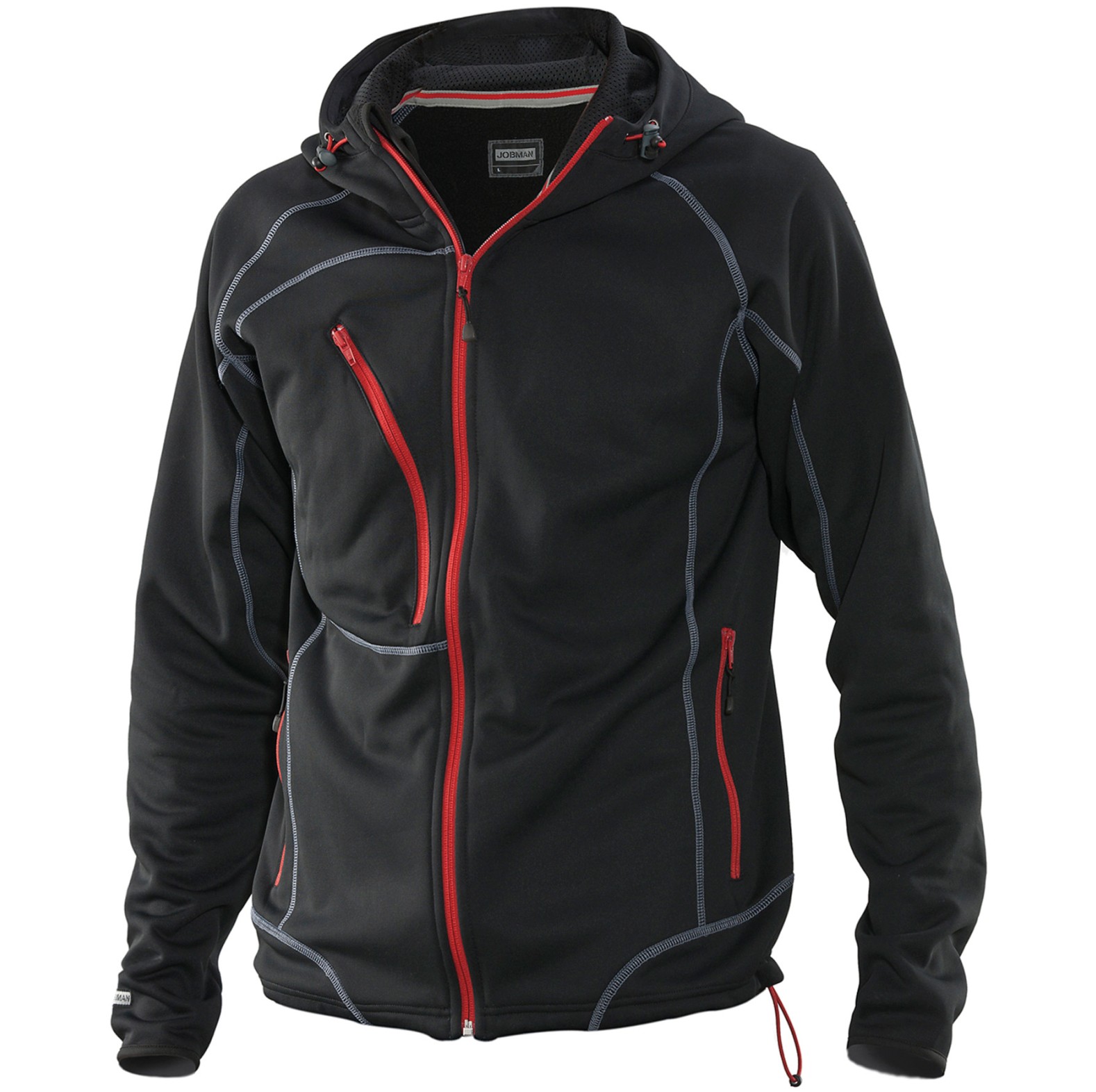  Jobman hoodie 5152 - bij KOX online bestellen | XXJB5152SR 