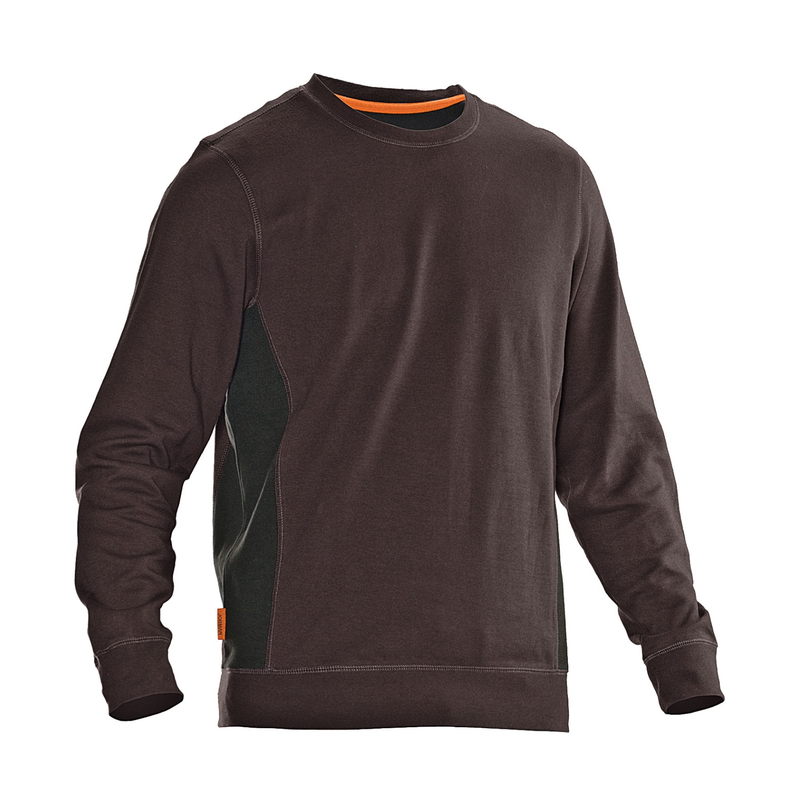  Jobman Sweatshirt 5402 Braun/Schwarz - bei KOX online bestellen | XXJB5402BR 