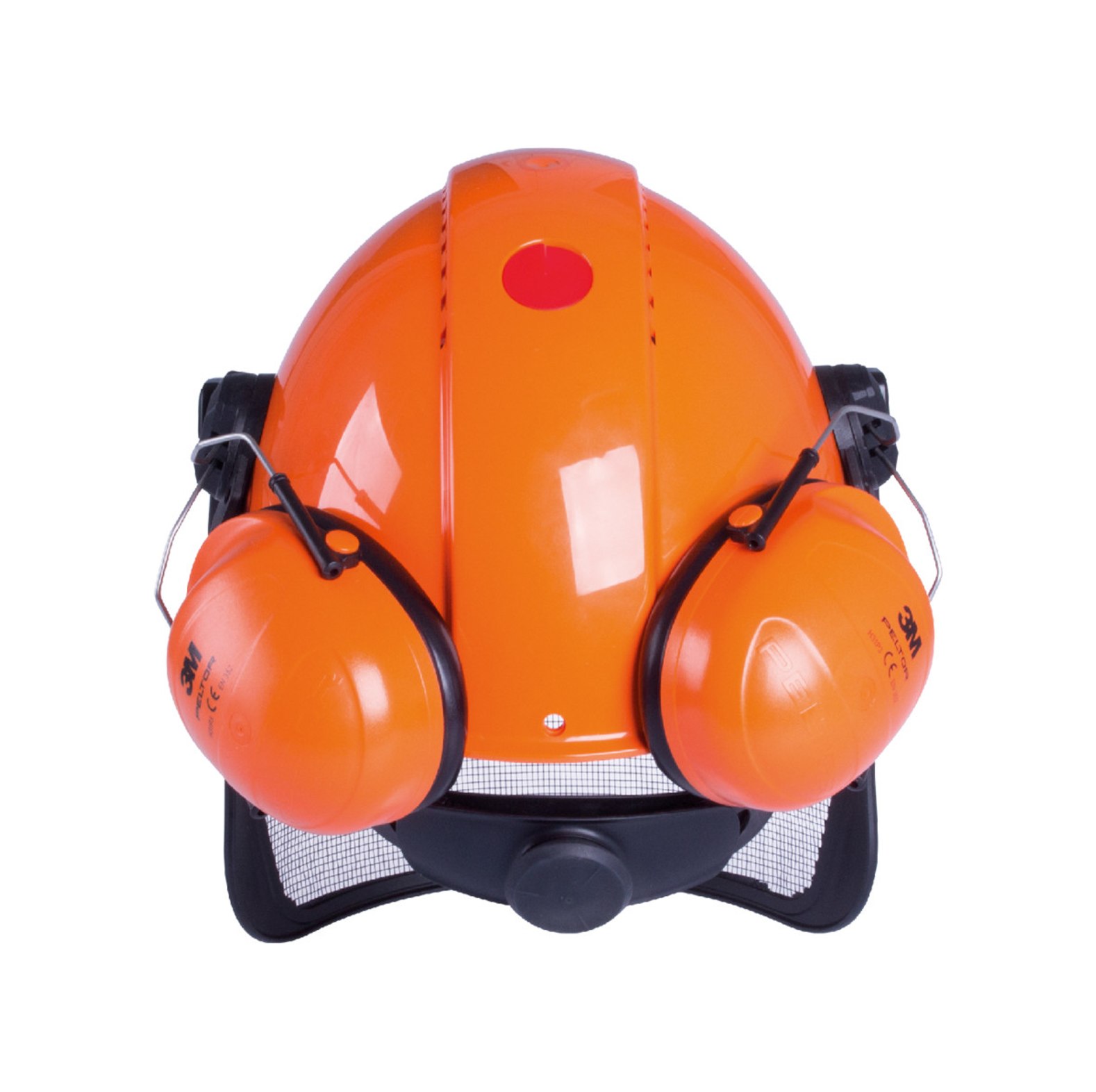 3M Forsthelm mit Edelstahlvisier und Gehrschutz Peltor G3000 Orange - bei KOX online bestellen | XX74103-34