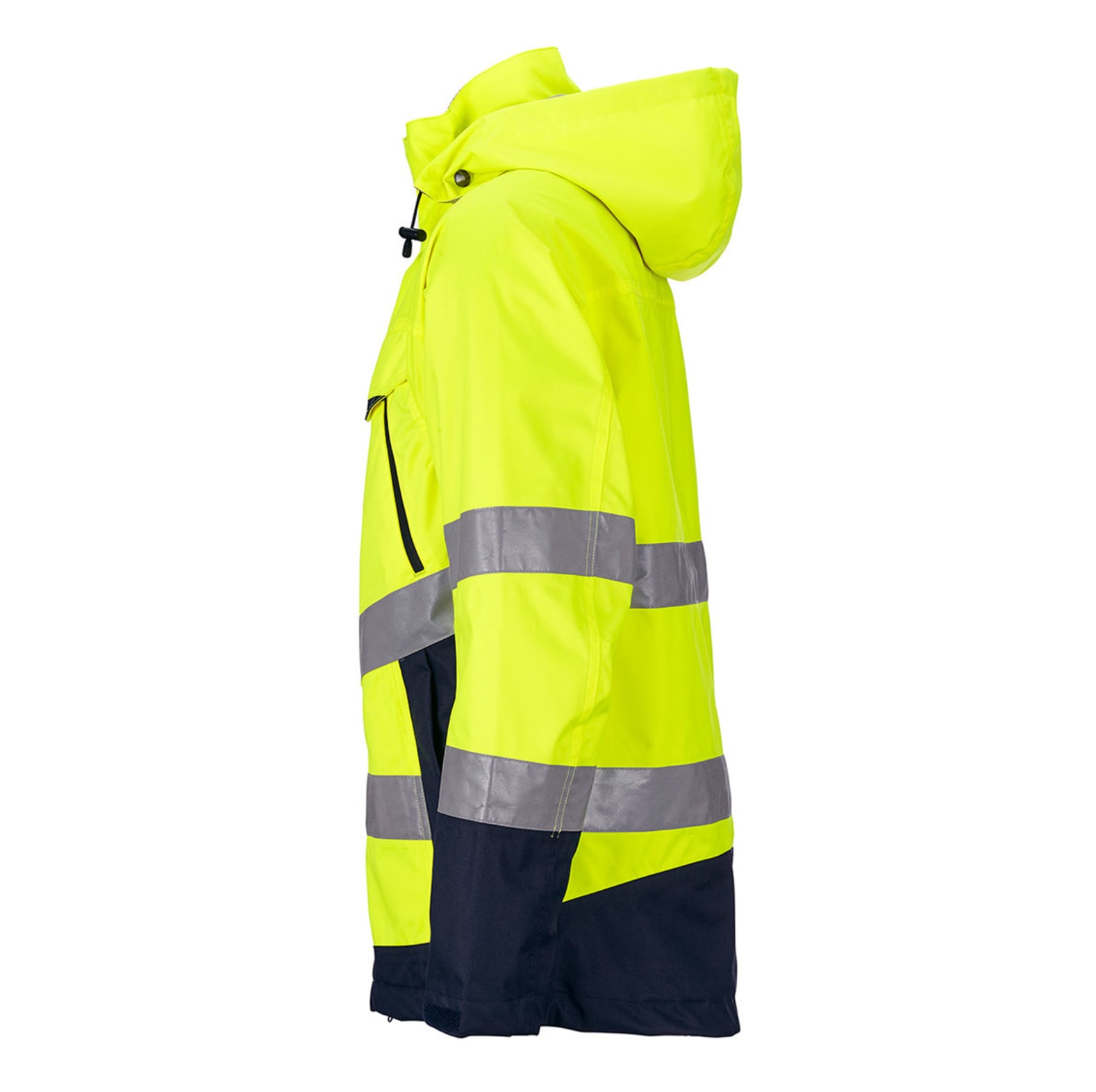 Veste softshell haute visibilit 1283 Jobman jaune/noir - commander en ligne chez KOX | XXJB1283G