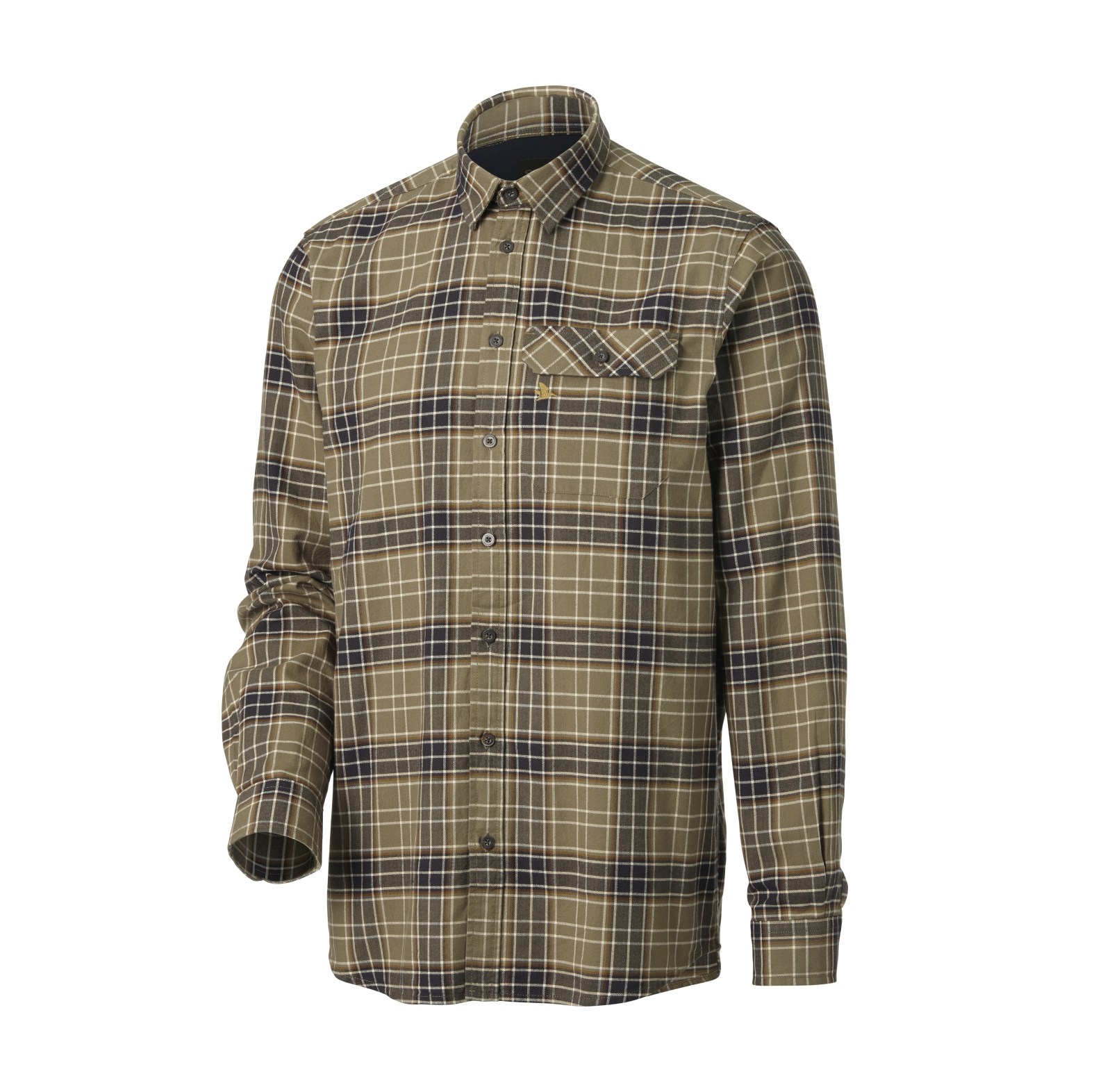  Seeland Flanellhemd Highseat Oliv - bei KOX online bestellen | XXSL1410181 
