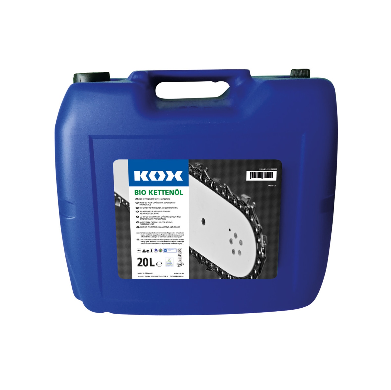  KOX bio zaagkettingen-hechtolie 20L - bij KOX online bestellen | XX9026-20 