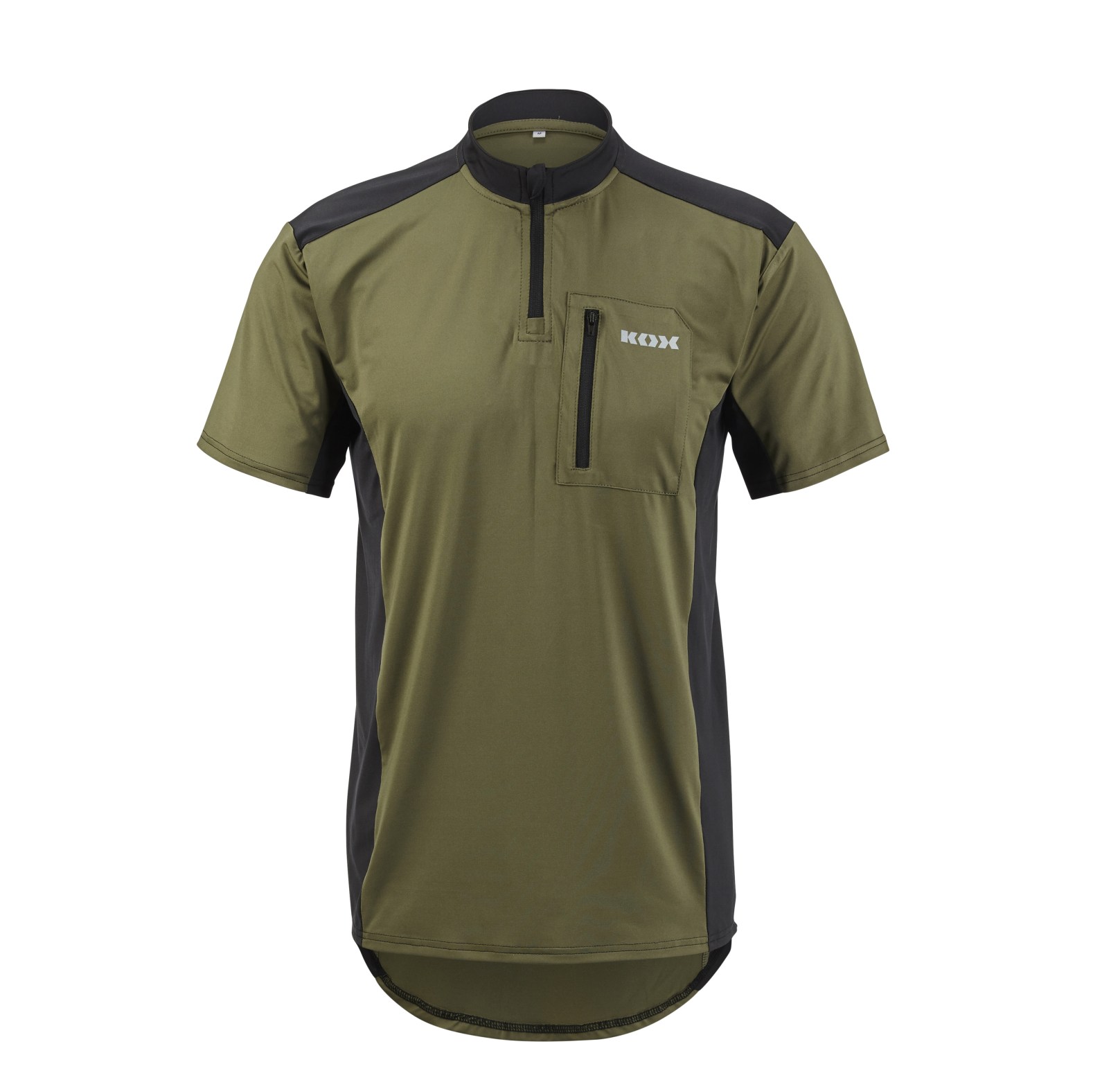 KOX functioneel shirt met korte mouw olijfgroen - bij KOX online bestellen | XX77183