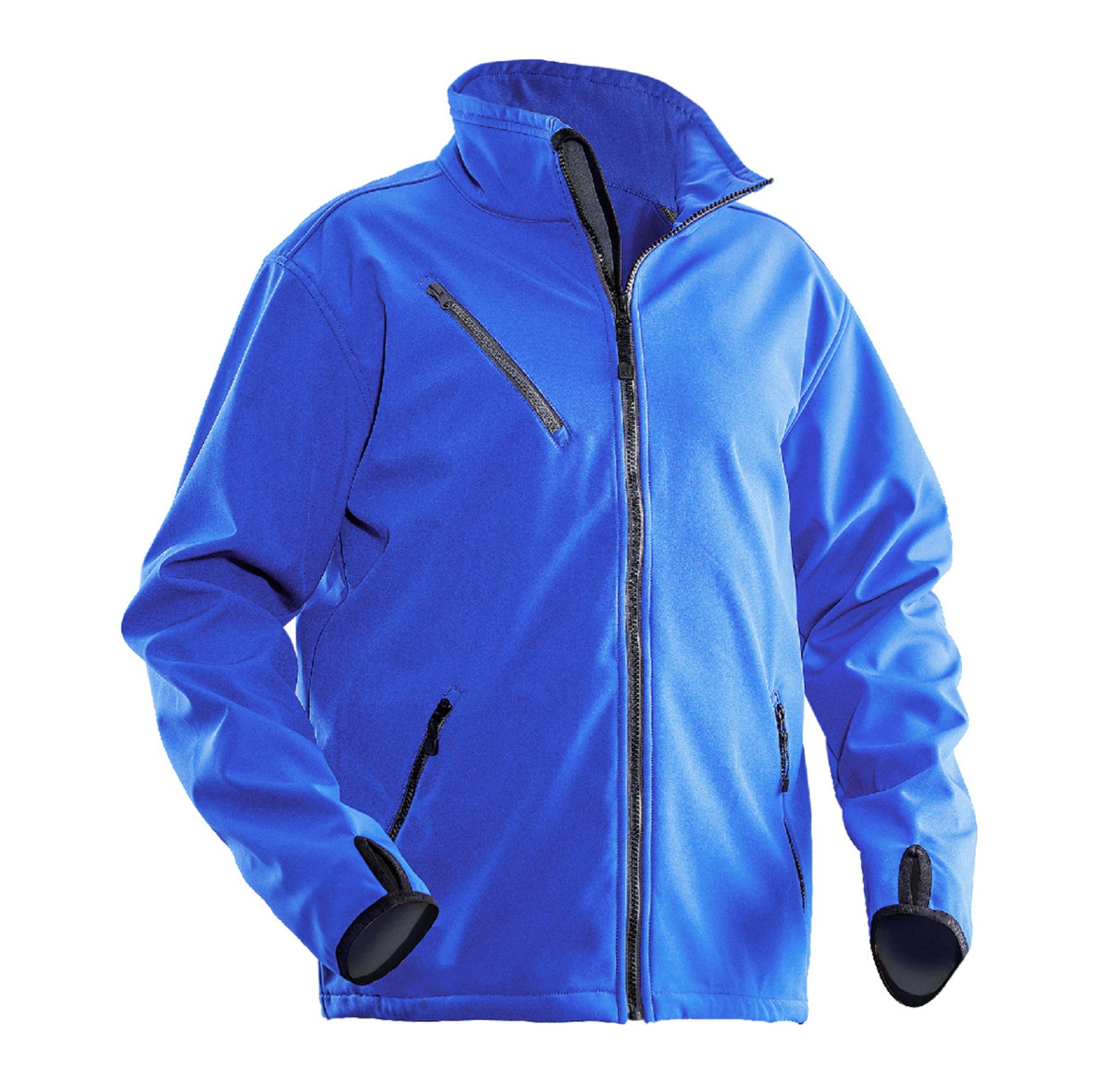  Veste softshell Jobman 1201 bleu - commander en ligne chez KOX | XXJB1201B 