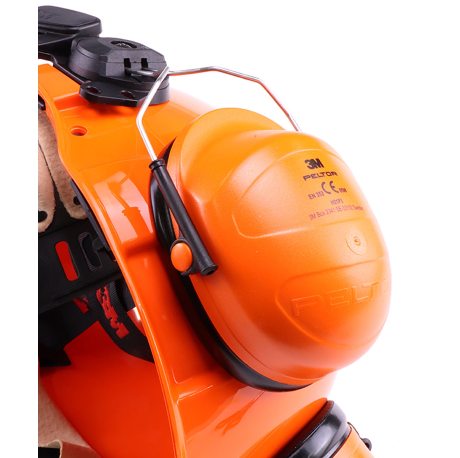 3M Forsthelm mit Edelstahlvisier und Gehrschutz Peltor G3000 Orange - bei KOX online bestellen | XX74103-34