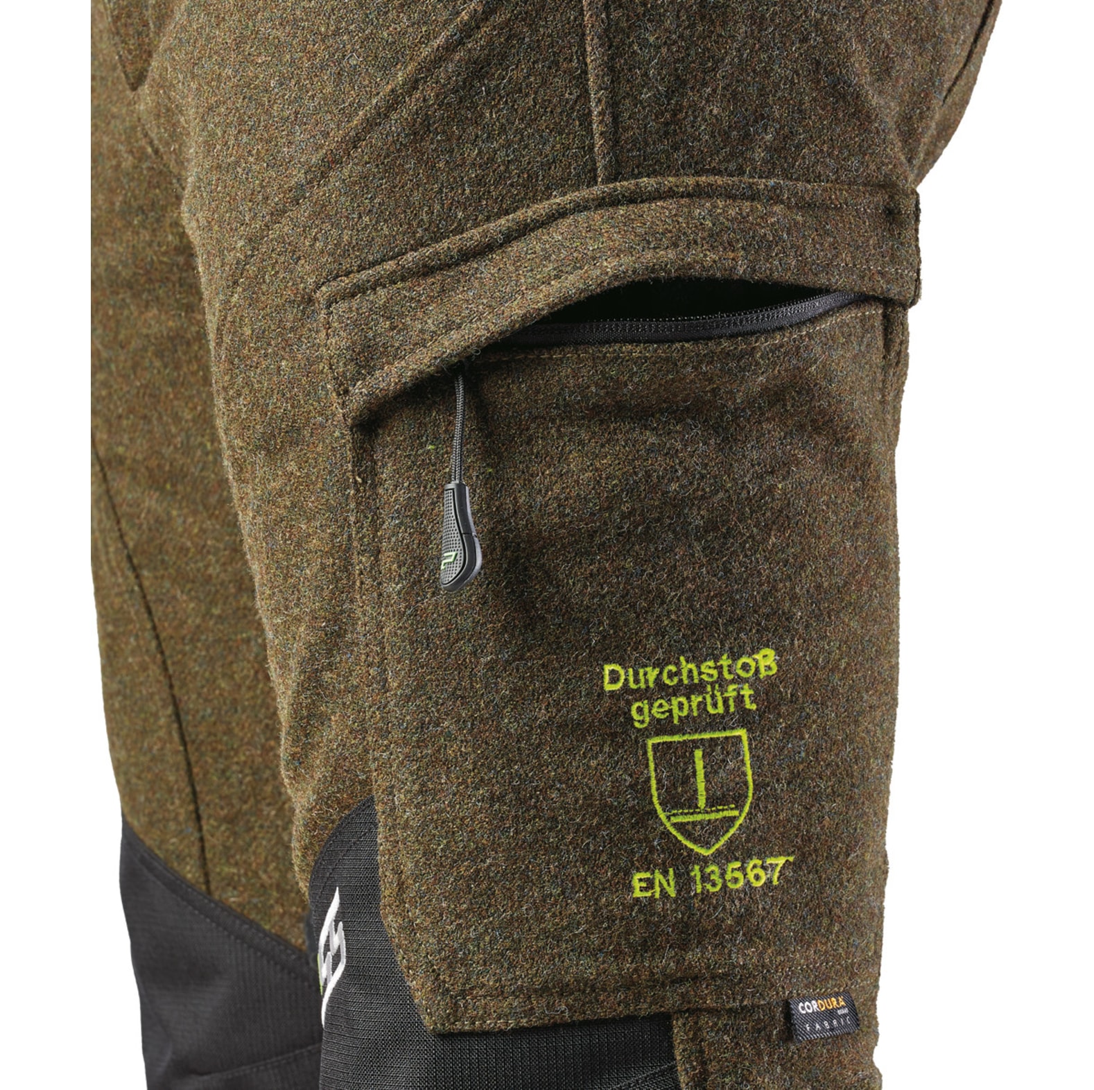 Pantalon de protection anti-dfenses de sanglier PSS X-treme Loden vert - commander en ligne chez KOX | XX78215