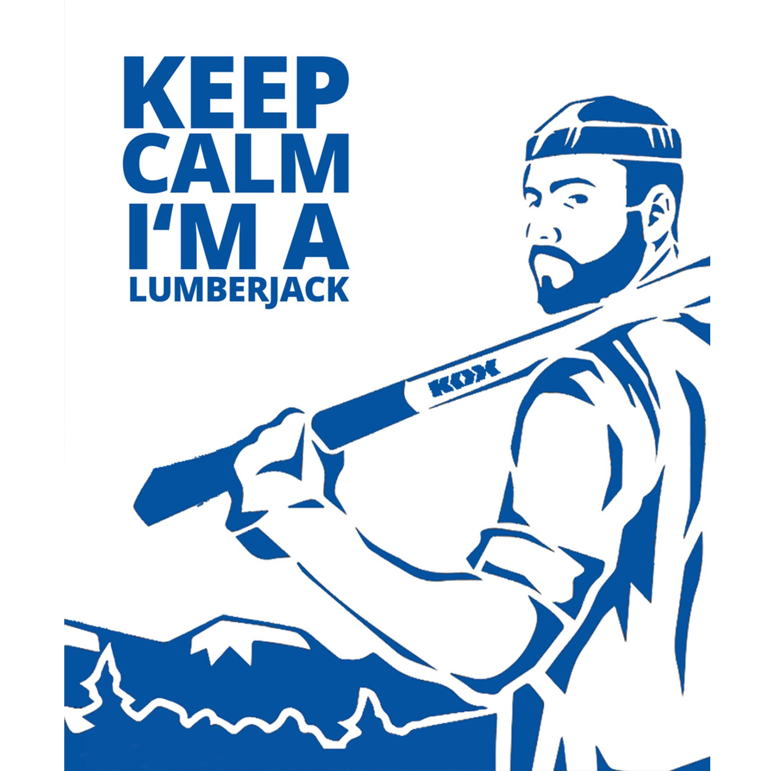  KOX Geschenk-Gutschein - Keep calm I'm a lumberjack - bei KOX online bestellen | XXDEGV-1 