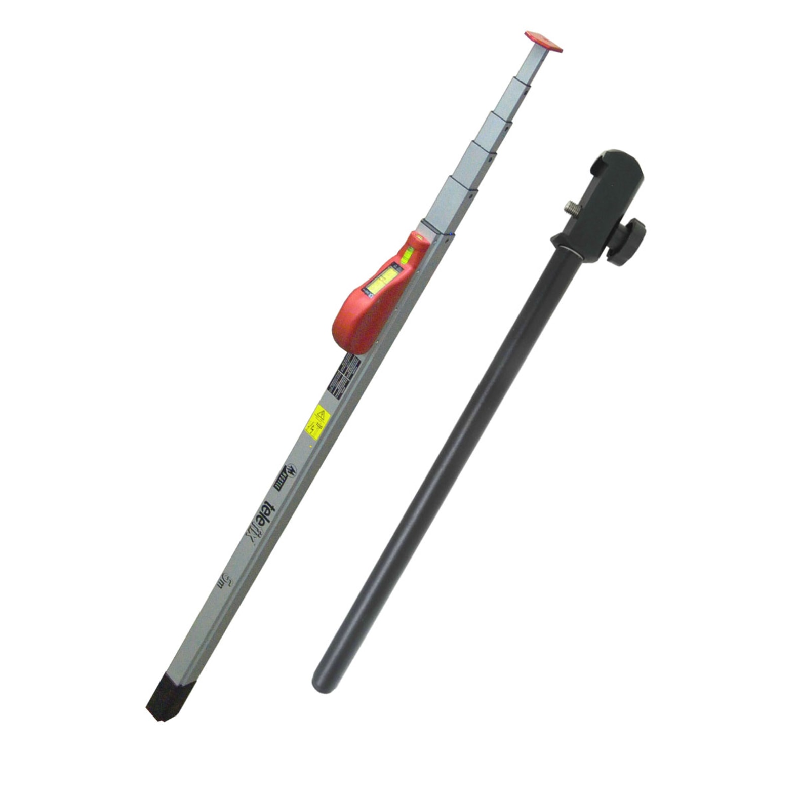  Set: Teleskopmeter Telefix 5 m mit Auflagehaken - bei KOX online bestellen | XXOV1-01 