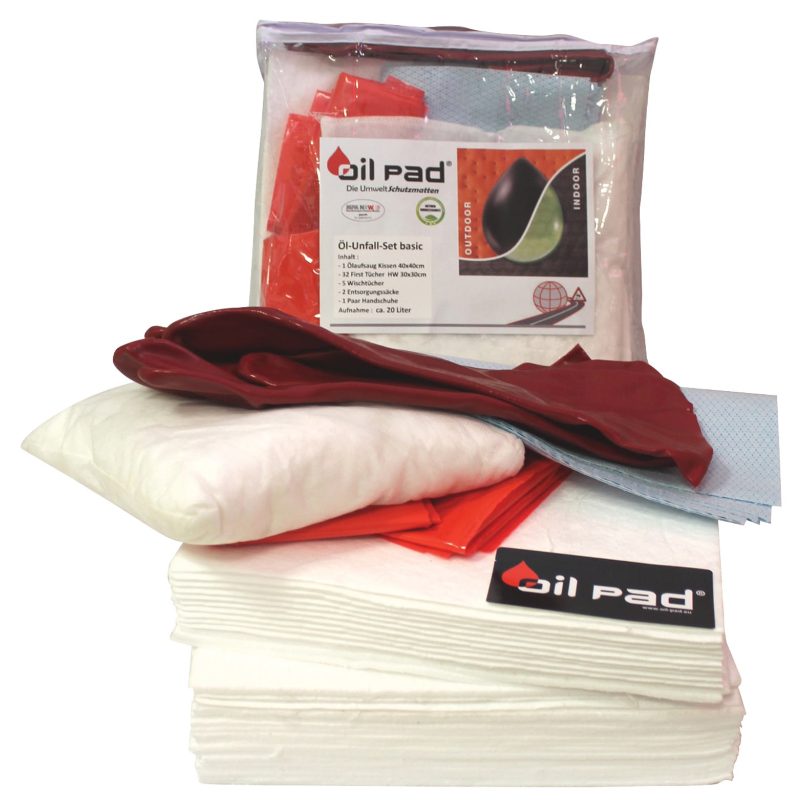 Oil Pad lunfall-Set bis zu 20L - bei KOX online bestellen | XXOP01B