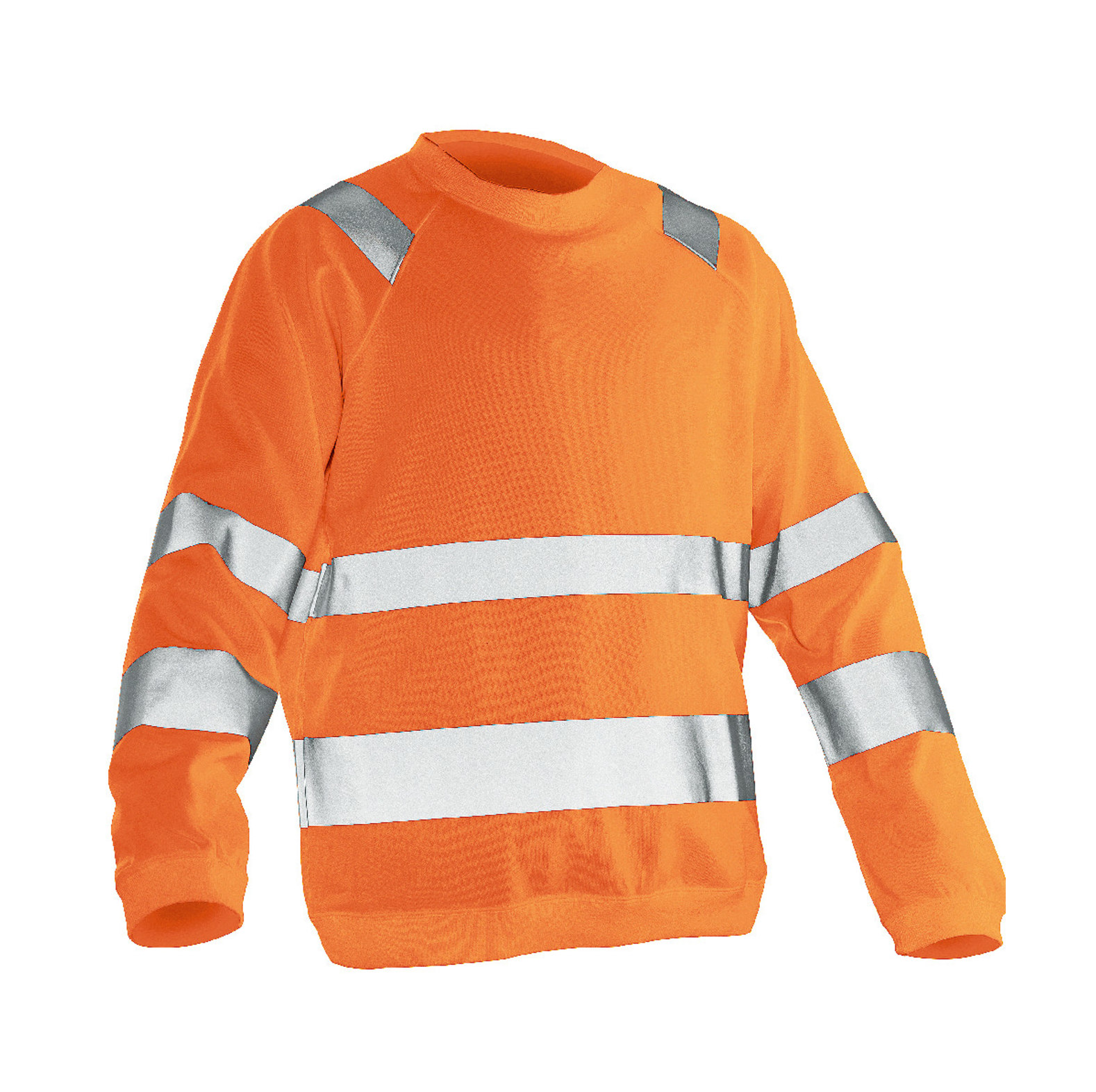  Jobman Sweatshirt HiVis 1150 Orange - bei KOX online bestellen | XXJB1150O 