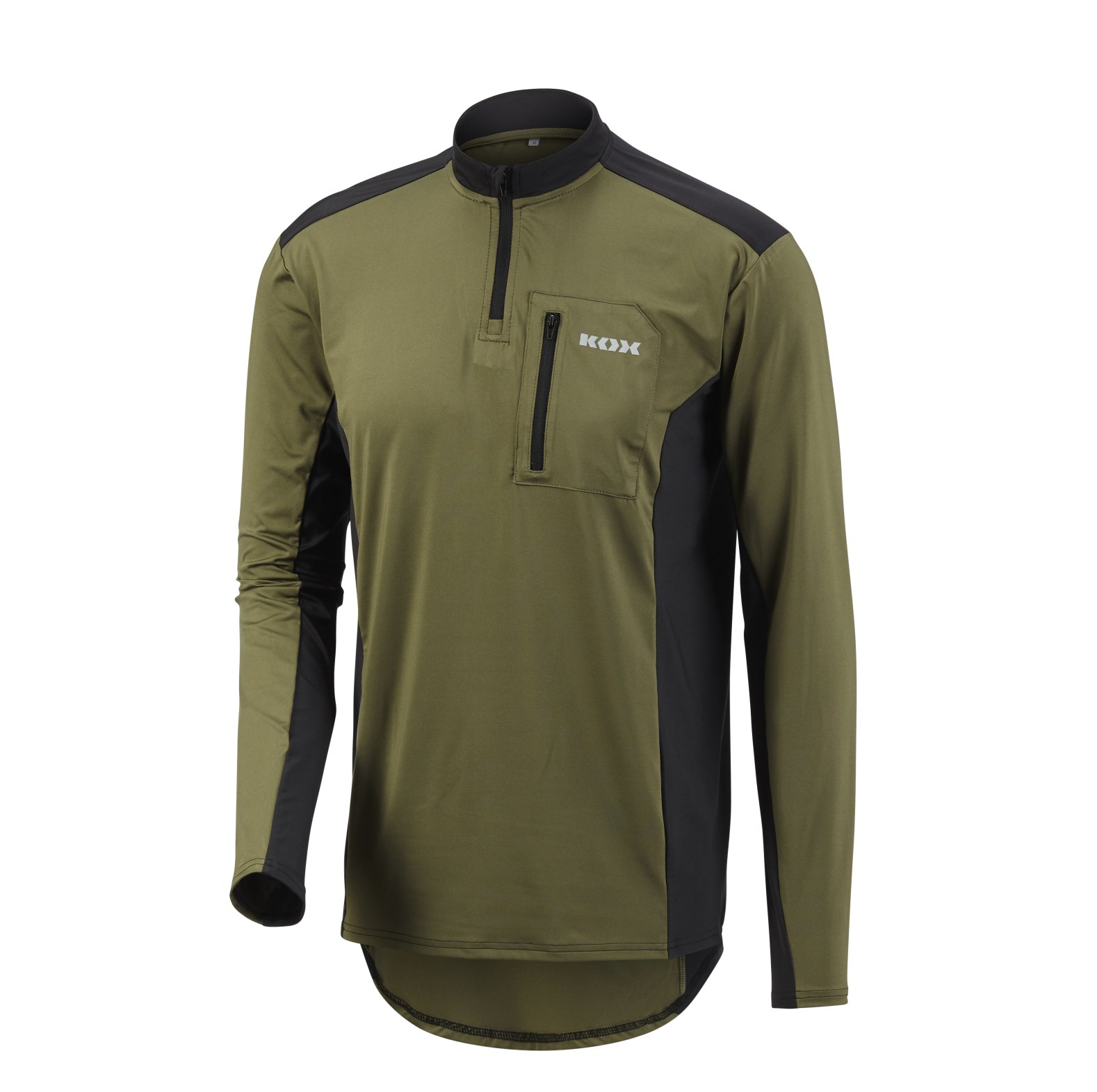  KOX Chemise fonctionnelle  manches longues Vert olive - commander en ligne chez KOX | XX77184 
