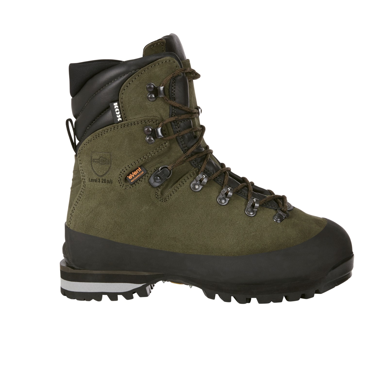 Bottes anti-coupures KOX TRE Vert olive - commander en ligne chez KOX | XX73132