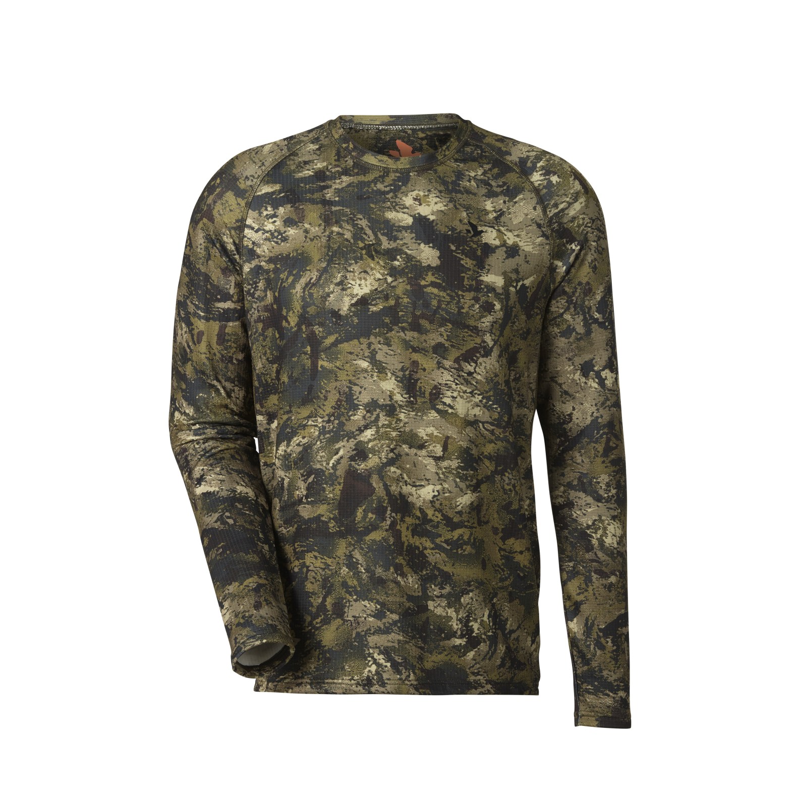 T-shirt Seeland  manches longues Active Camo InVis Green - commander en ligne chez KOX | XXSL1610260