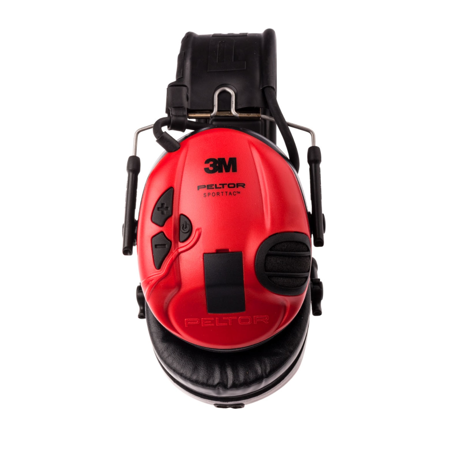 3M Gehrschutz Peltor SportTac Schwarz/Rot - bei KOX online bestellen | XX74616
