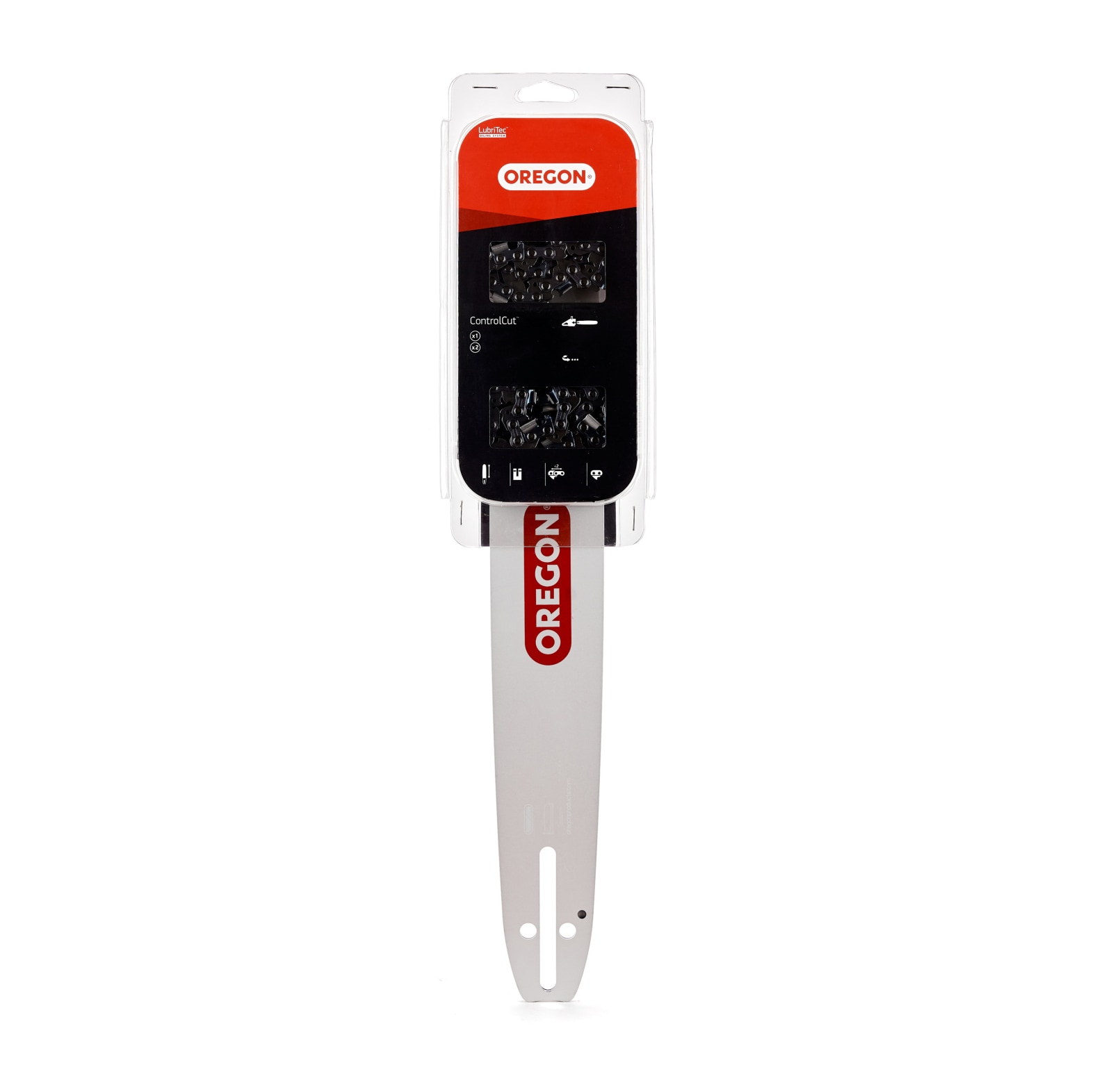 Kit de guide-chane Oregon 1+2 AdvanceCut avec 1 guide-chane et 2 chanes de trononneuse 325