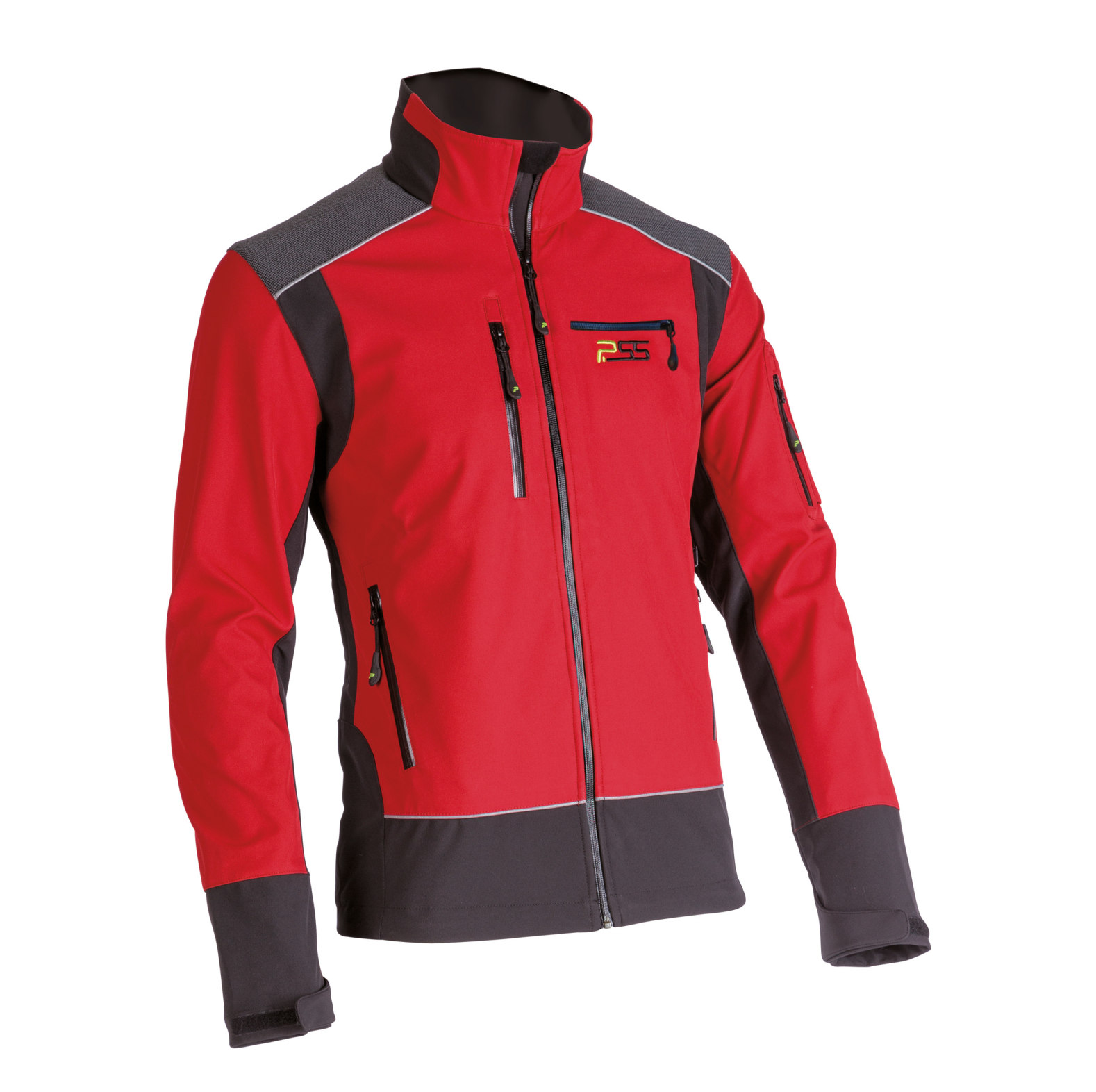  PSS Softshelljacke X-treme Shell Rot/Schwarz - bei KOX online bestellen | XX76111 