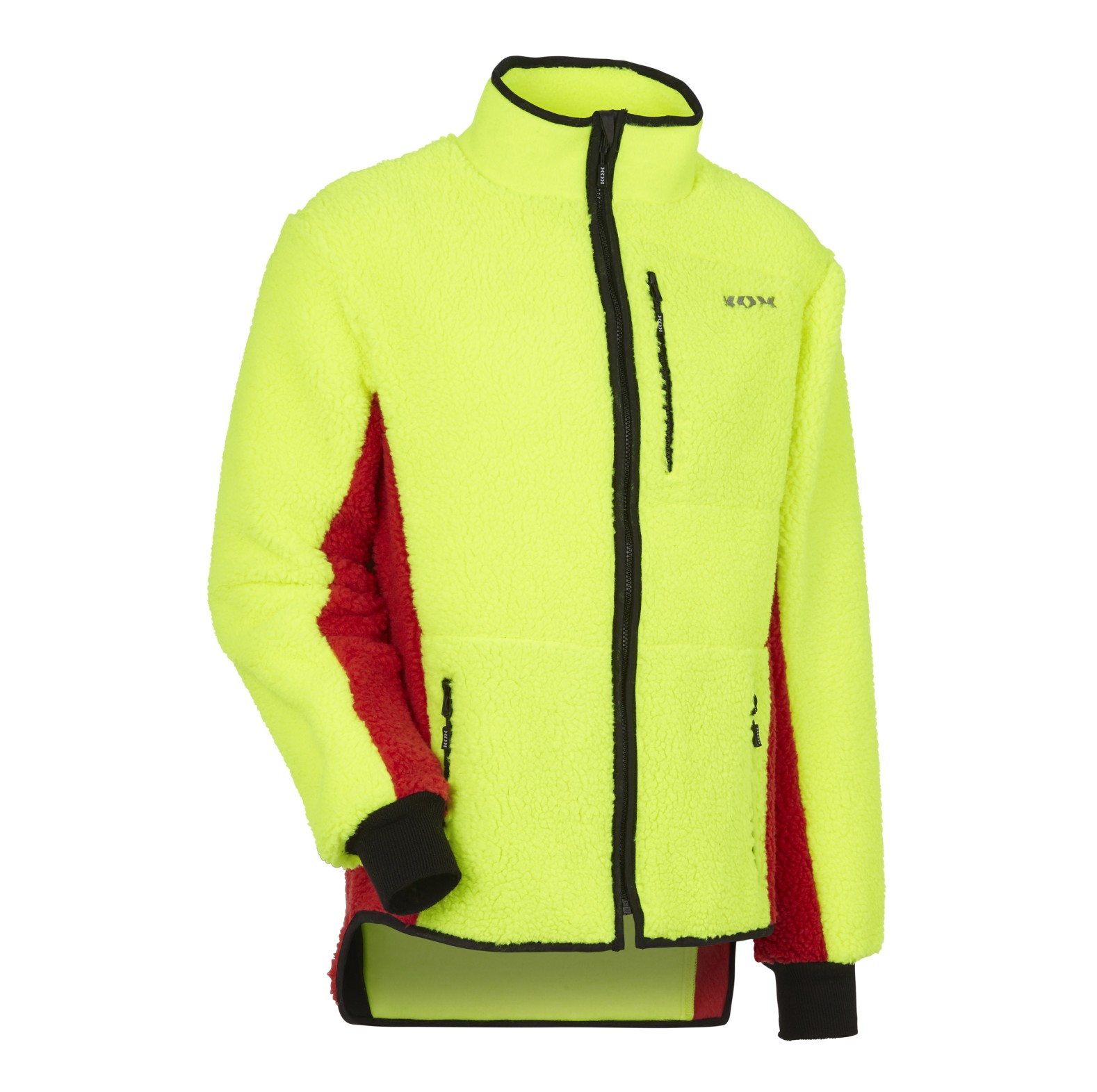  KOX Faserpelzjacke Gelb/Rot - bei KOX online bestellen | XX76128 