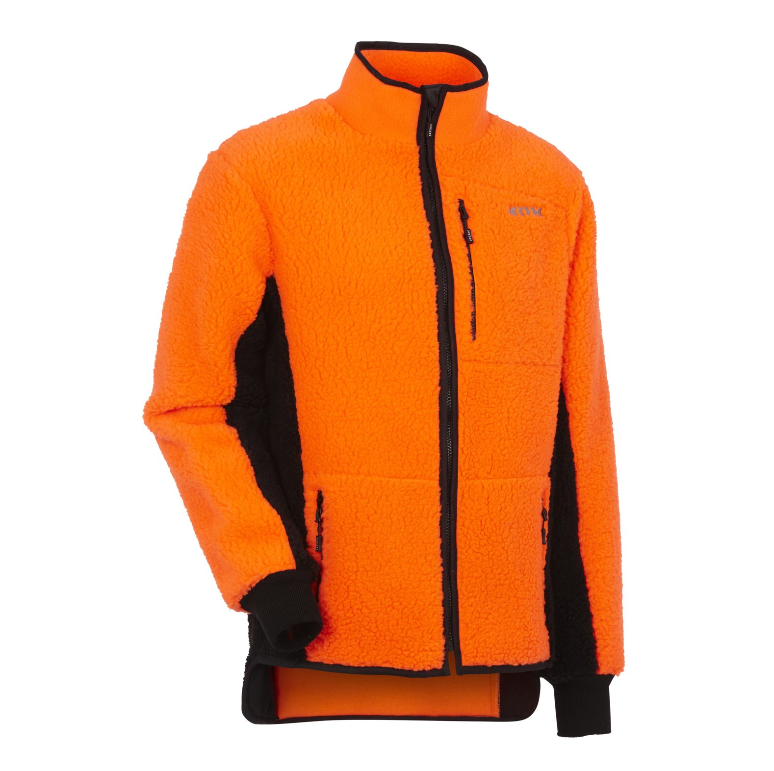  KOX Faserpelzjacke Orange/Schwarz - bei KOX online bestellen | XX76129 