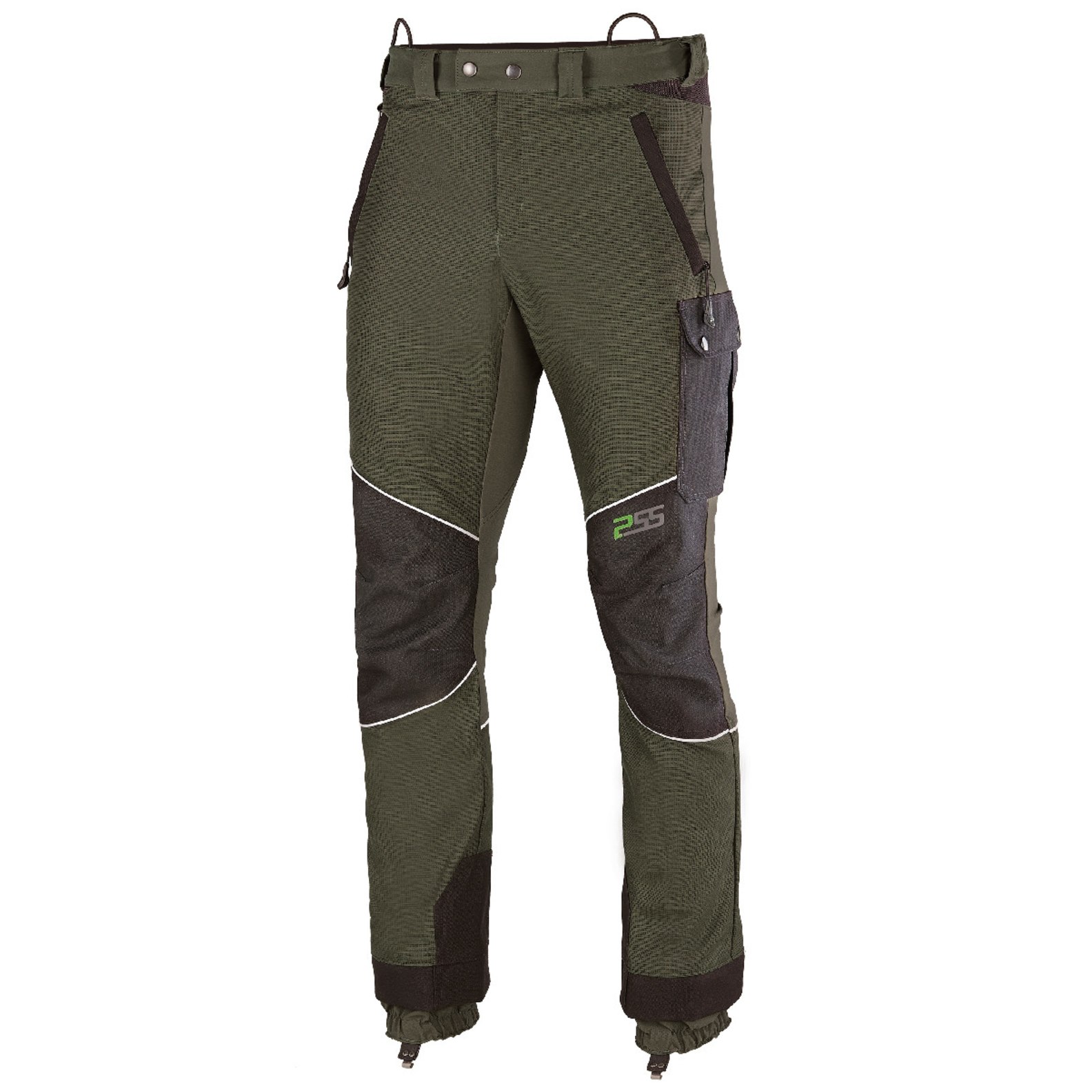  PSS Arbeitshose X-treme Work ohne Membran Grn/Schwarz - bei KOX online bestellen | XX78210 