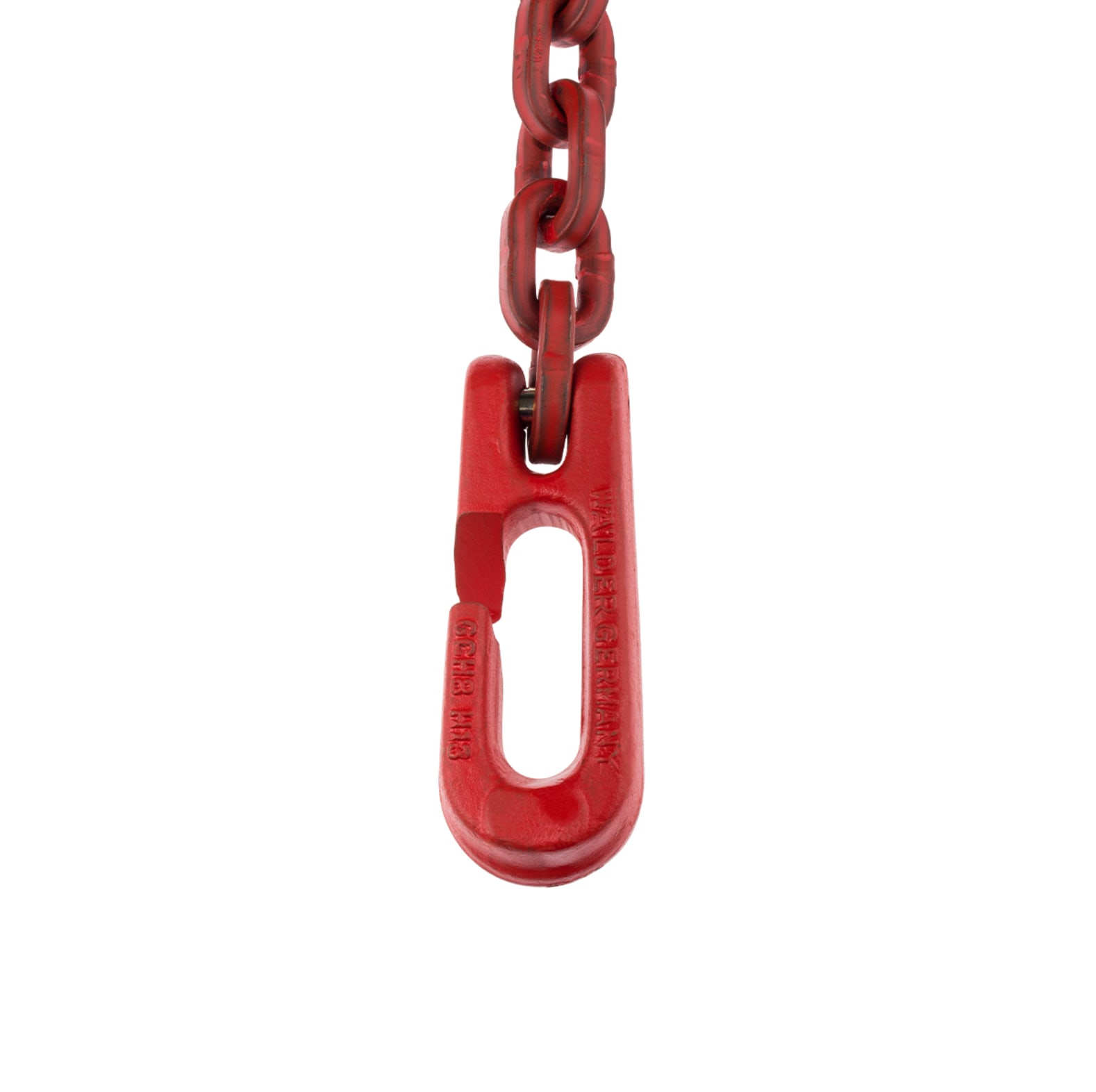 Chane  maillons carrs avec crochets  boucles et crochets choker, force de traction admissible LC 4500 daN, longueur 1, 8 m,  de la chane jusqu' 8 mm - commander en ligne chez KOX | XXGLKSC-08-18