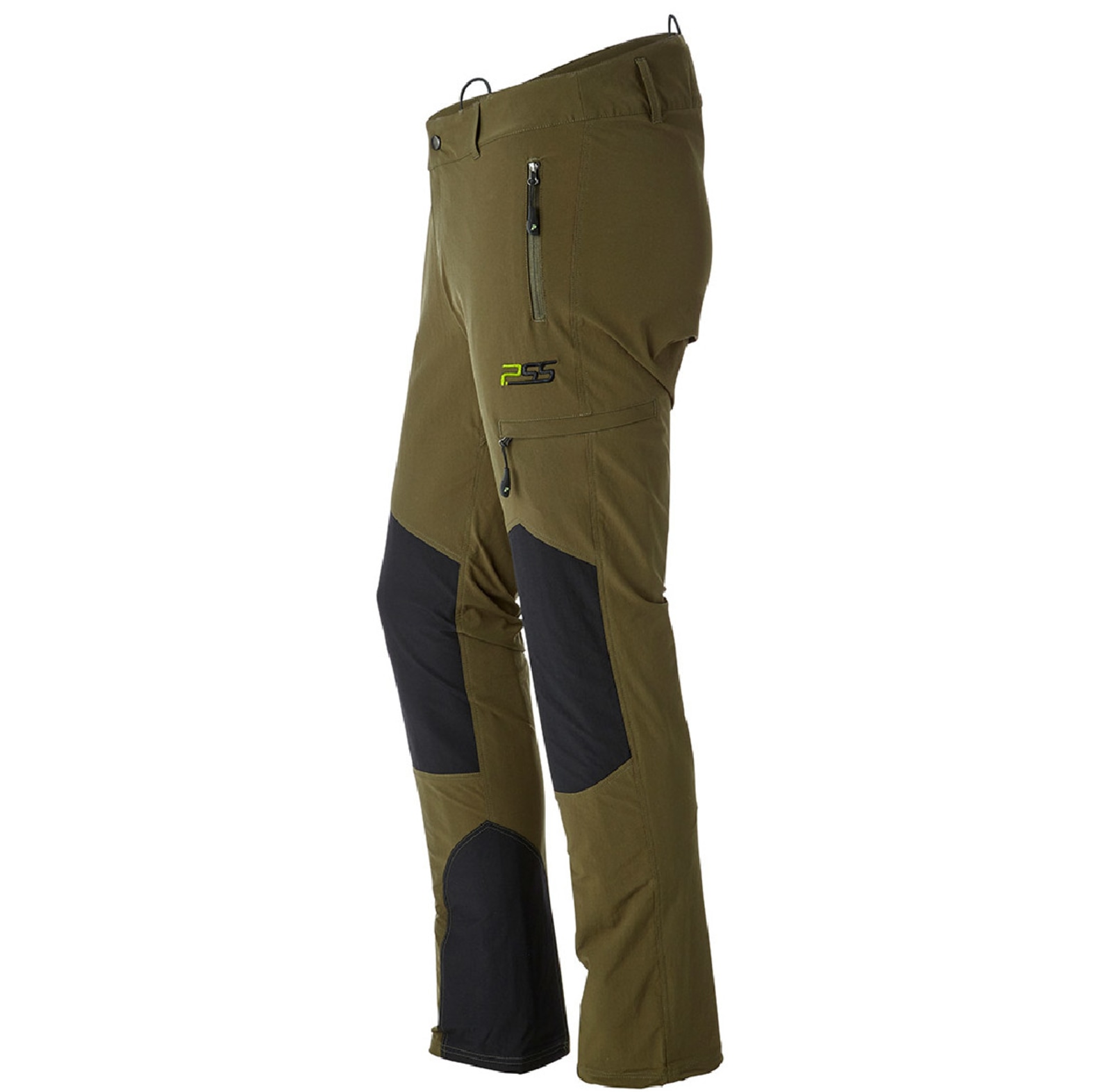 Pantalon de plein air PSS X-treme Stretch vert noir - commander en ligne chez KOX | XX78205
