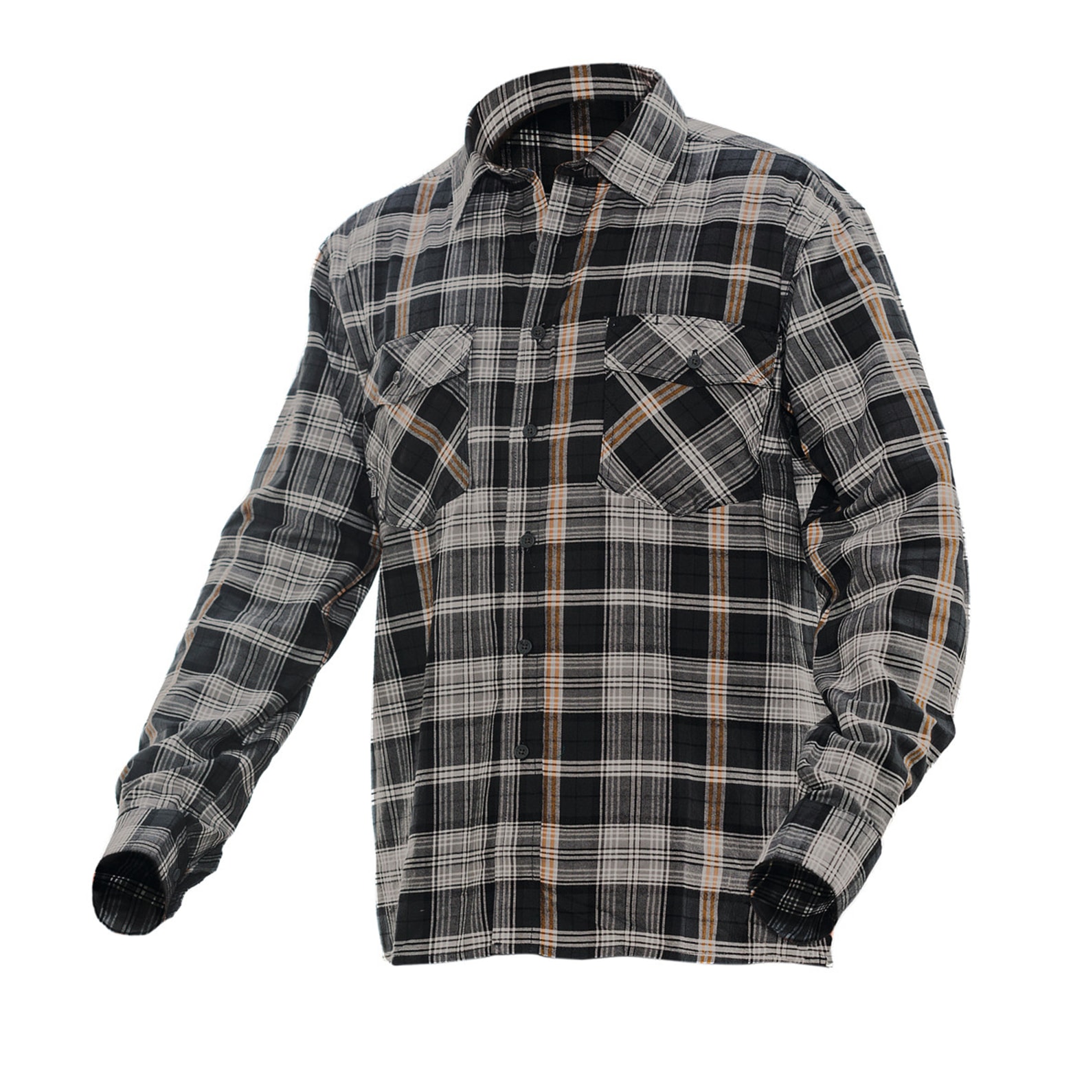  Chemise bucheron flanelle Jobman 5138 gris - commander en ligne chez KOX | XXJB5138G 