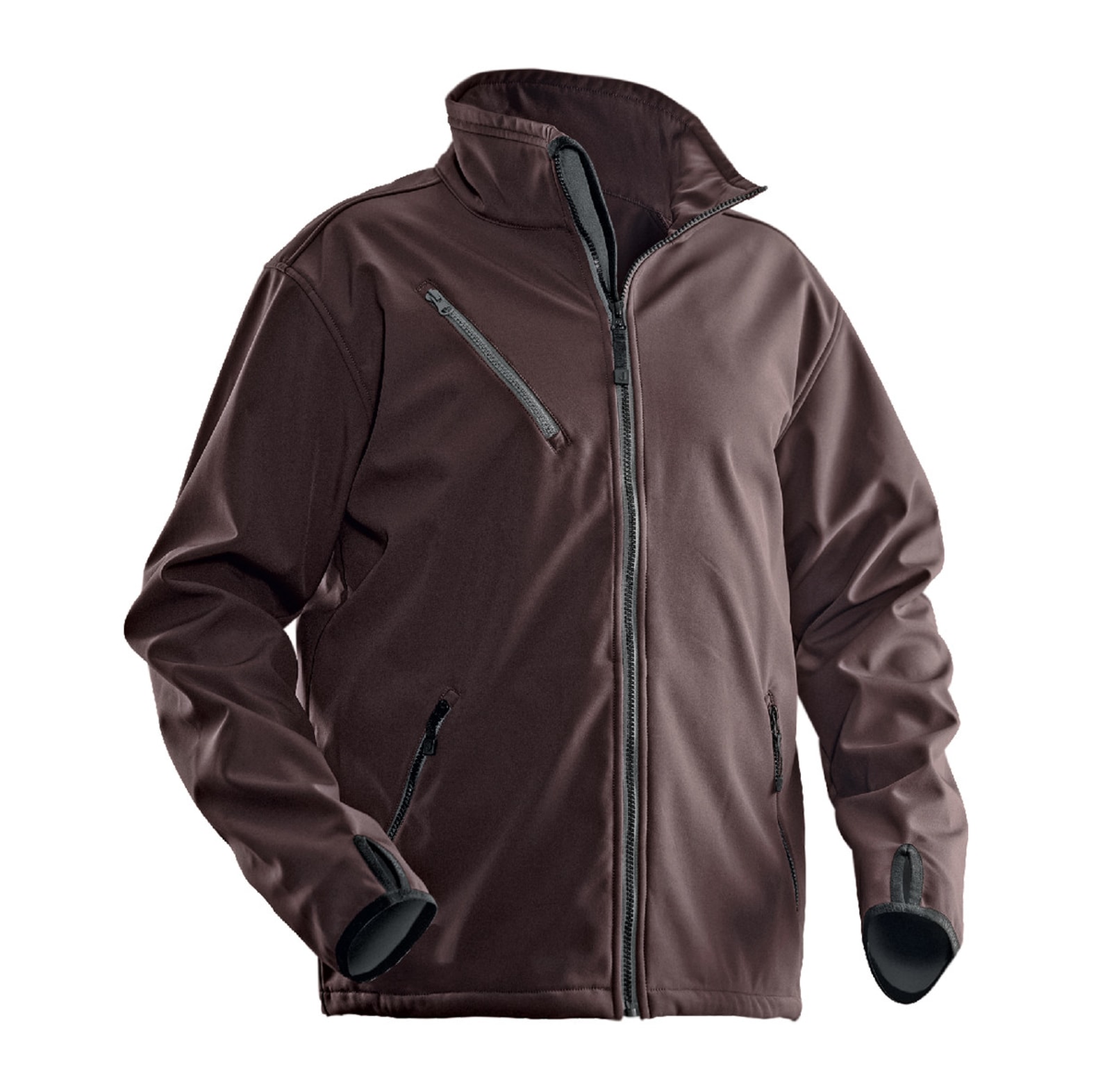  Jobman Softshelljacke 1201 Braun - bei KOX online bestellen | XXJB1201BR 