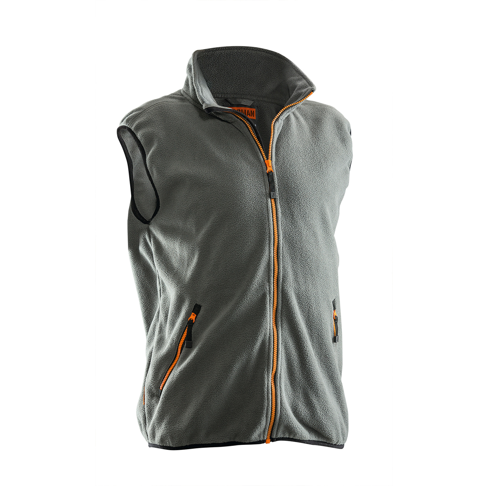  Jobman Fleeceweste 7501 Grau - bei KOX online bestellen | XXJB7501G 