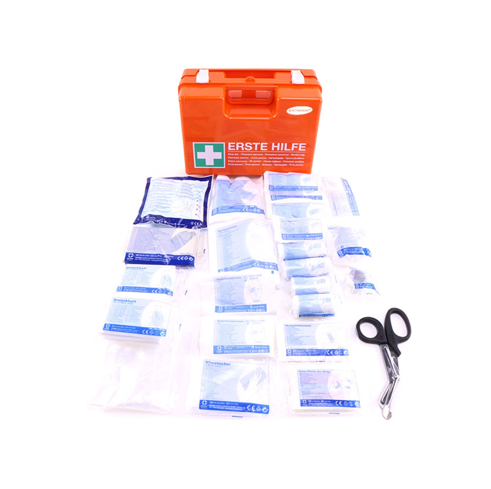 ACTIOMEDIC Verbandskoffer / Erste Hilfe Koffer Domino DIN 13157 - bei KOX online bestellen | XX73533-00