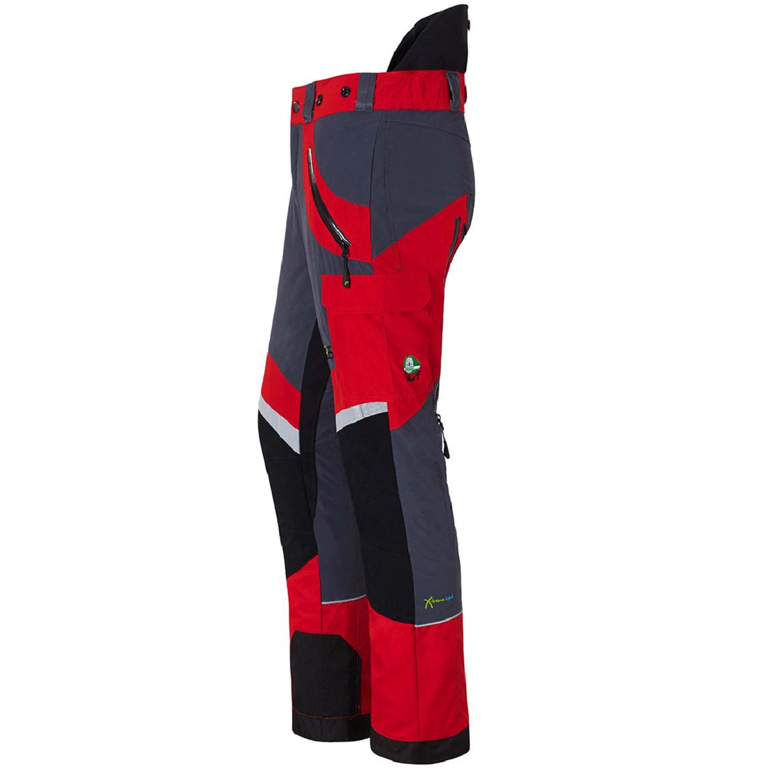 Pantalon anti-coupure X-treme Light PSS rouge/noir - commander en ligne chez KOX | XX71211