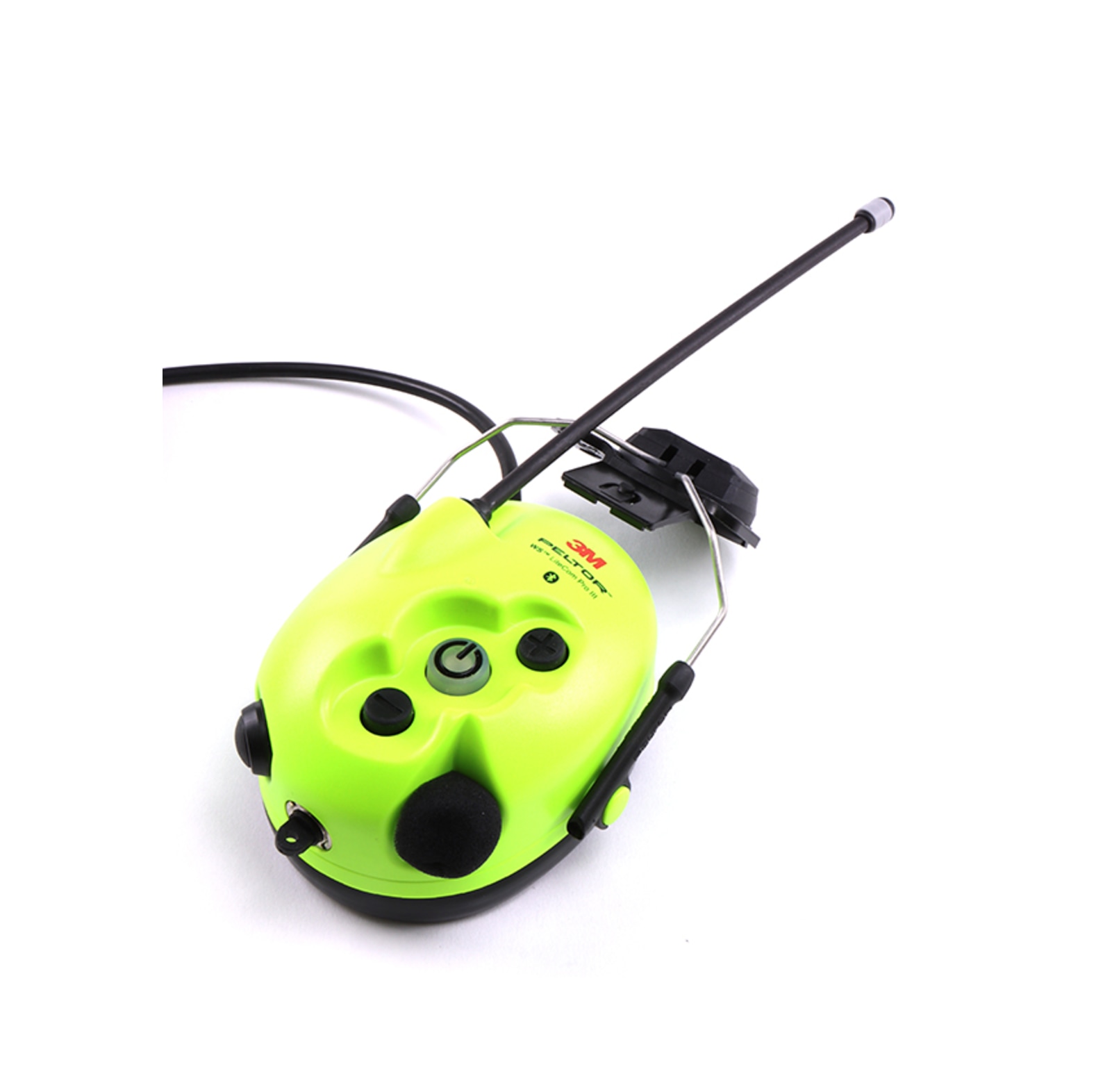 3M Peltor WS LiteCom Pro III GB Headset / Gehrschutz mit Headset Neon Grn fr Helmbefestigung - bei KOX online bestellen | XX74627