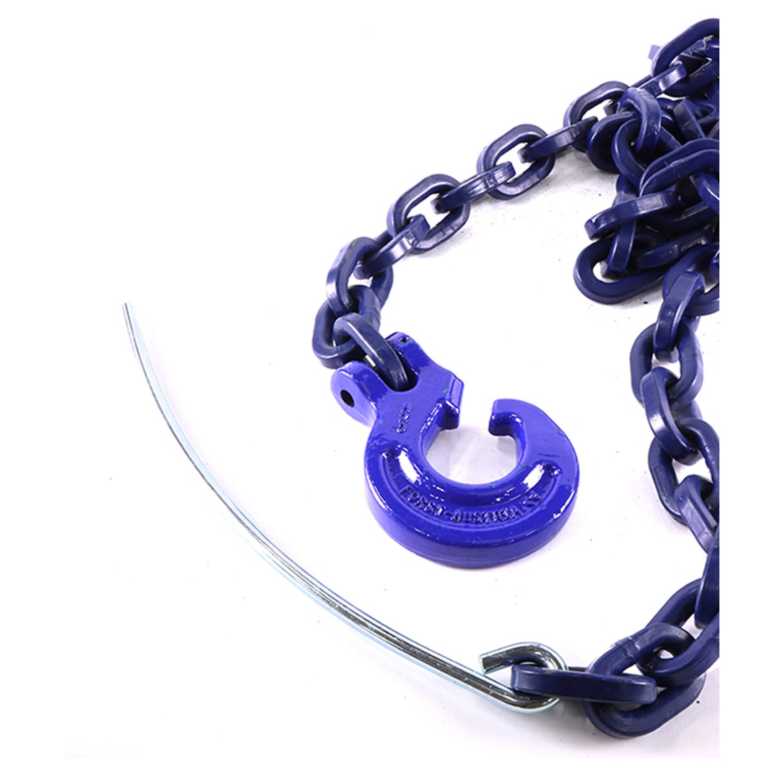 Vierkantkette mit Schlinghaken und Durchstichnadel Gte 10 zul. Zugkraft LC 8500 daN, Lnge 2, 5 m, Kette  10 mm - bei KOX online bestellen | XXGLKSN-10-25-10