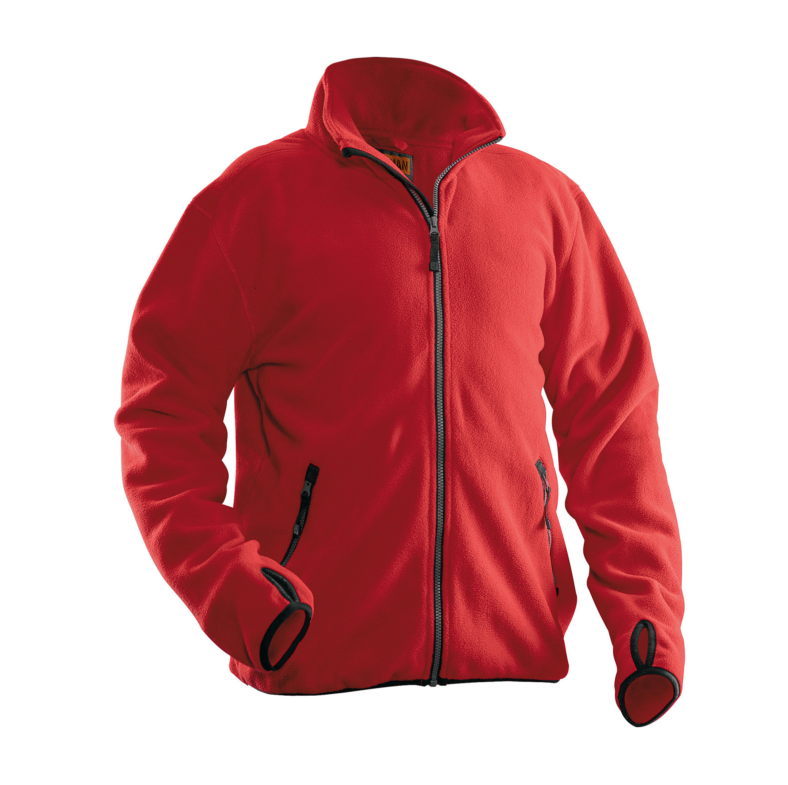  Veste polaire Jobman 5501 rouge - commander en ligne chez KOX | XXJB5501R 