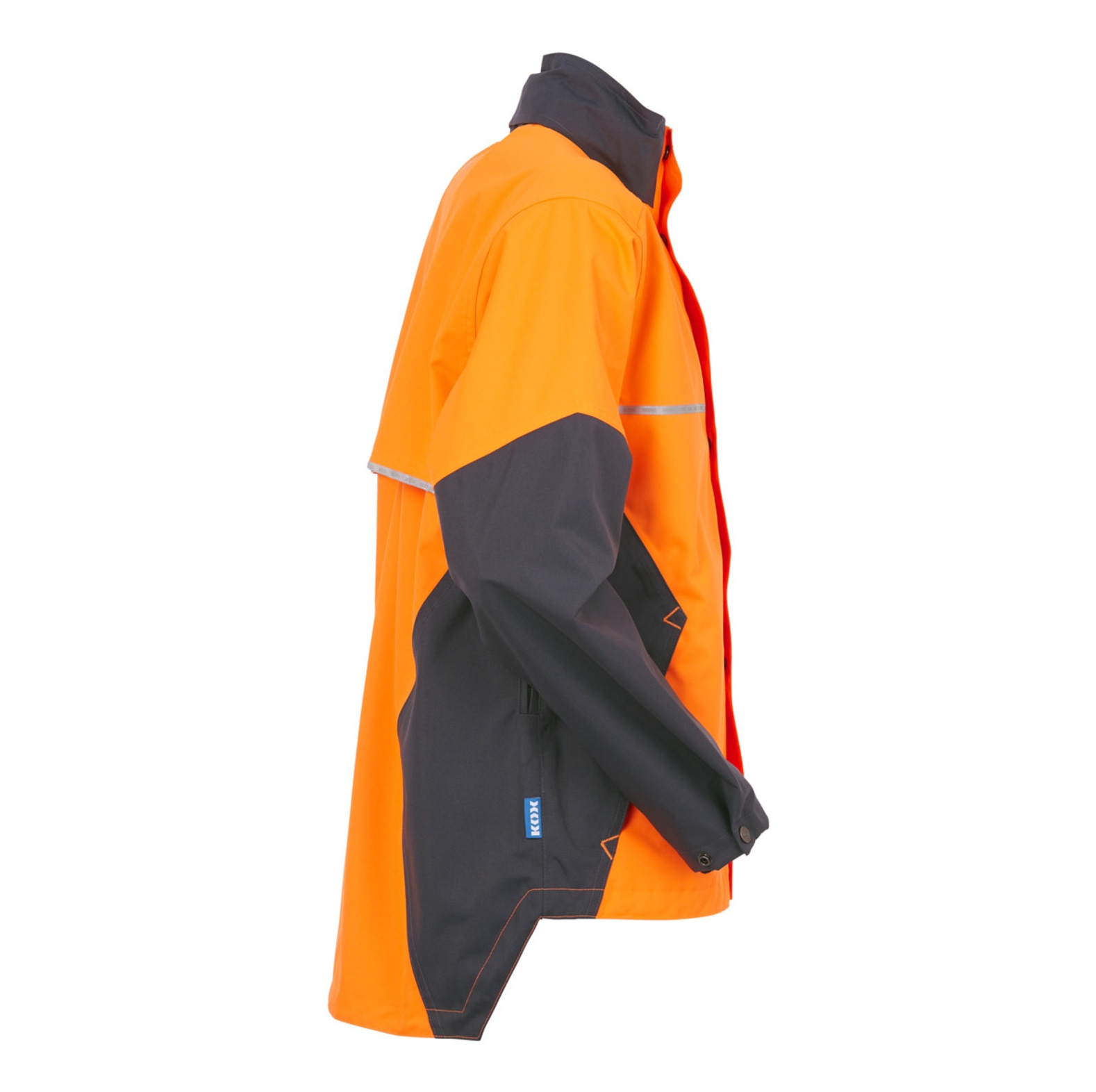 KOX Regenjacke wasserdicht Aquatex 2.0 Orange/Grau - bei KOX online bestellen | XX72408