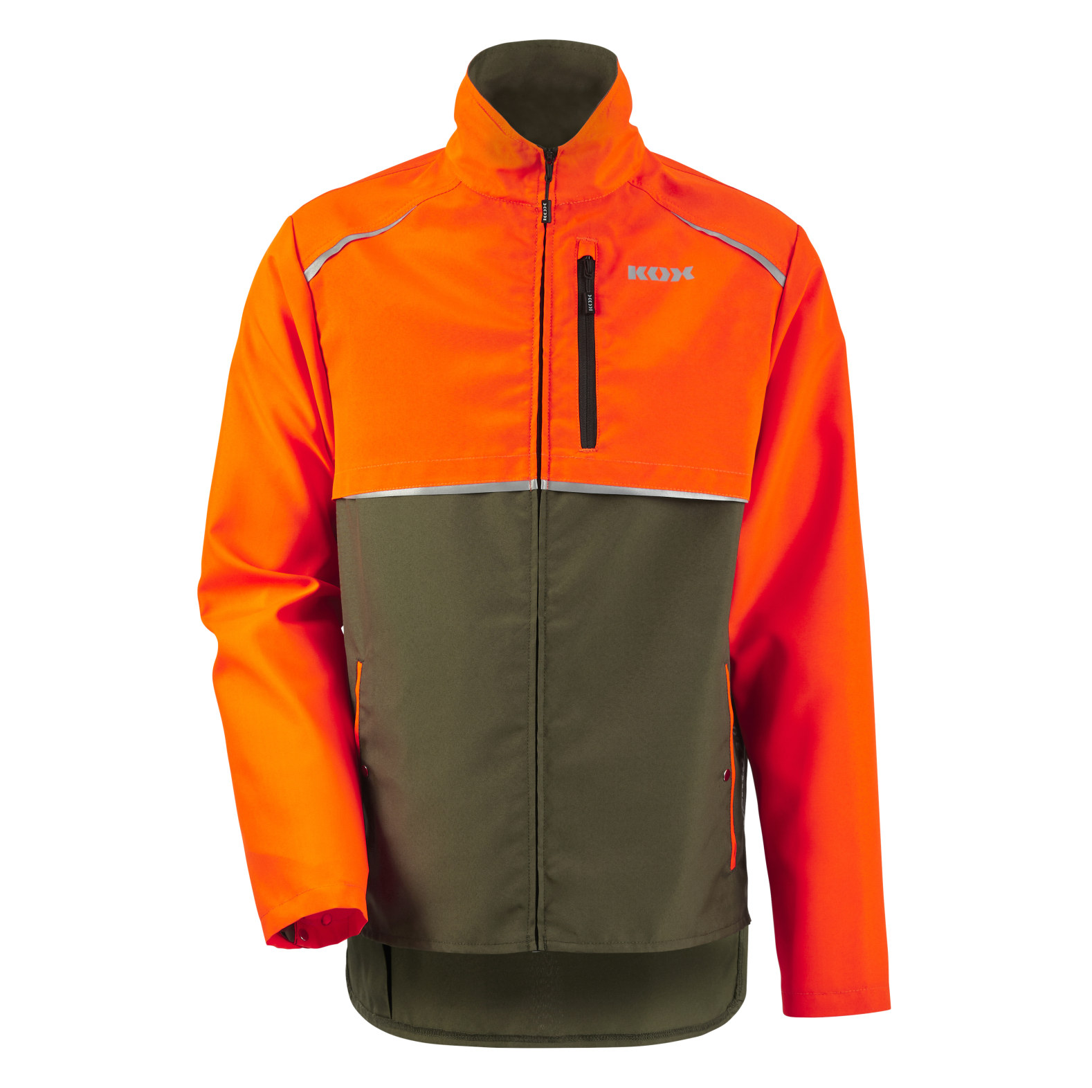 Veste forestire Vento 3.0 KOX vert/orange - commander en ligne chez KOX | XX71426