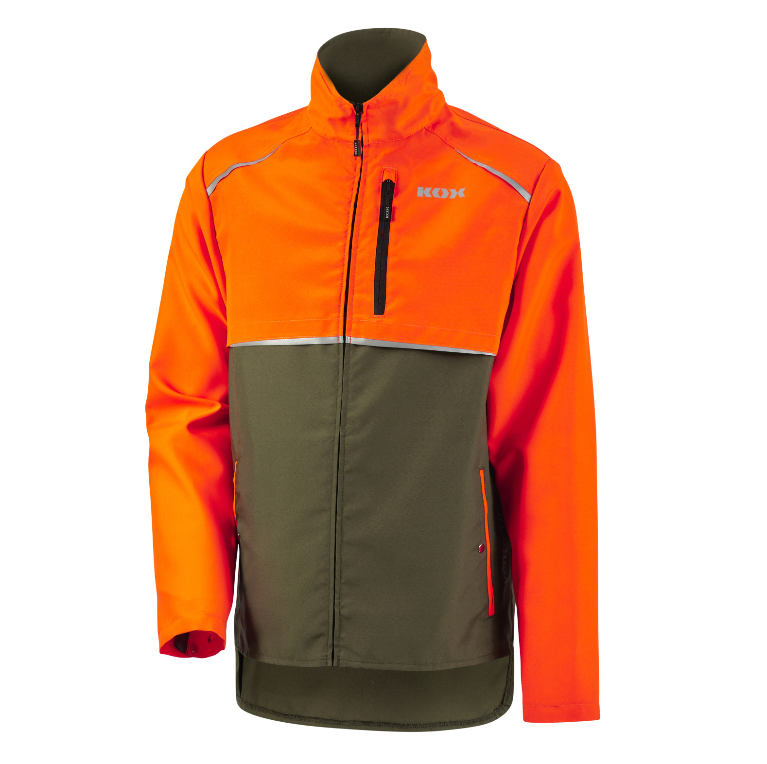  Veste forestire Vento 3.0 KOX vert/orange - commander en ligne chez KOX | XX71426 