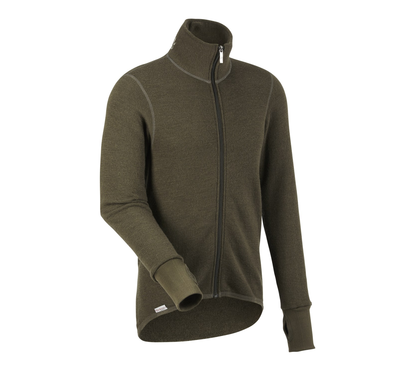  Veste technique Woolpower Full Zip Jacket 400 / Veste en mrinos pine green - commander en ligne chez KOX | XXWP7234GR 
