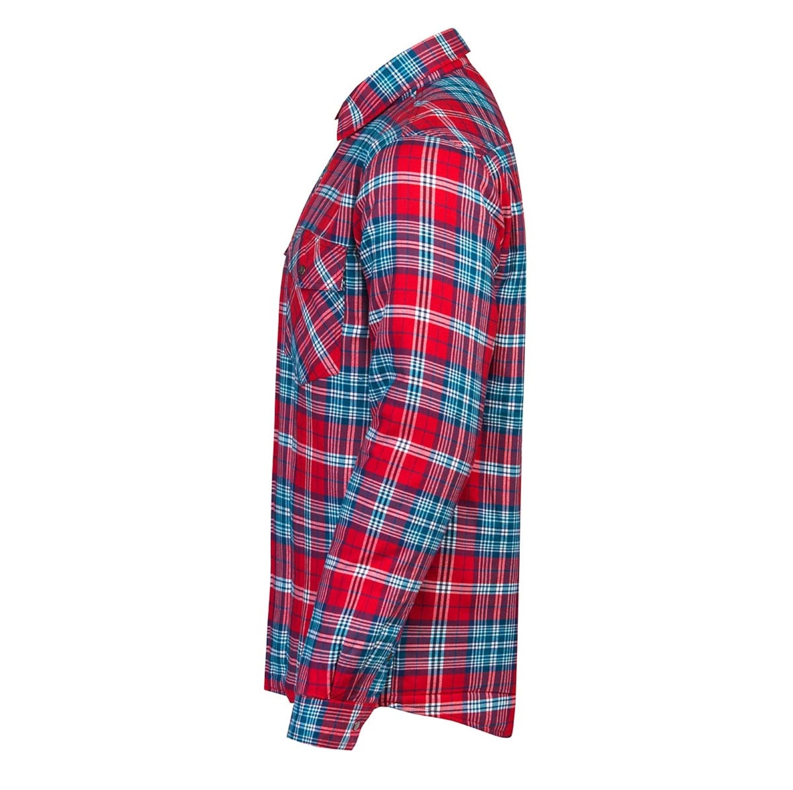 Chemise bucheron rembourre flanelle Jobman 5157 rouge - commander en ligne chez KOX | XXJB5157R