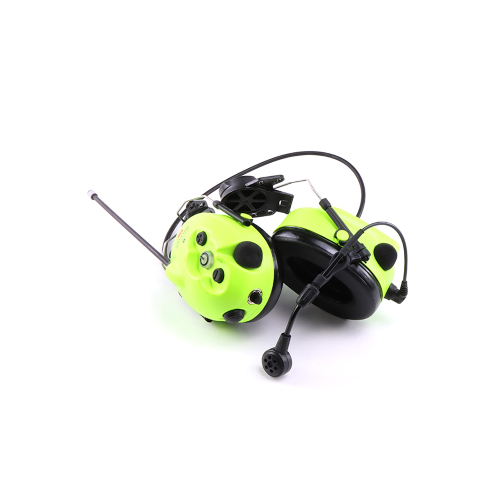 3M Peltor WS LiteCom Pro III GB Headset / Gehrschutz mit Headset Neon Grn fr Helmbefestigung - bei KOX online bestellen | XX74627