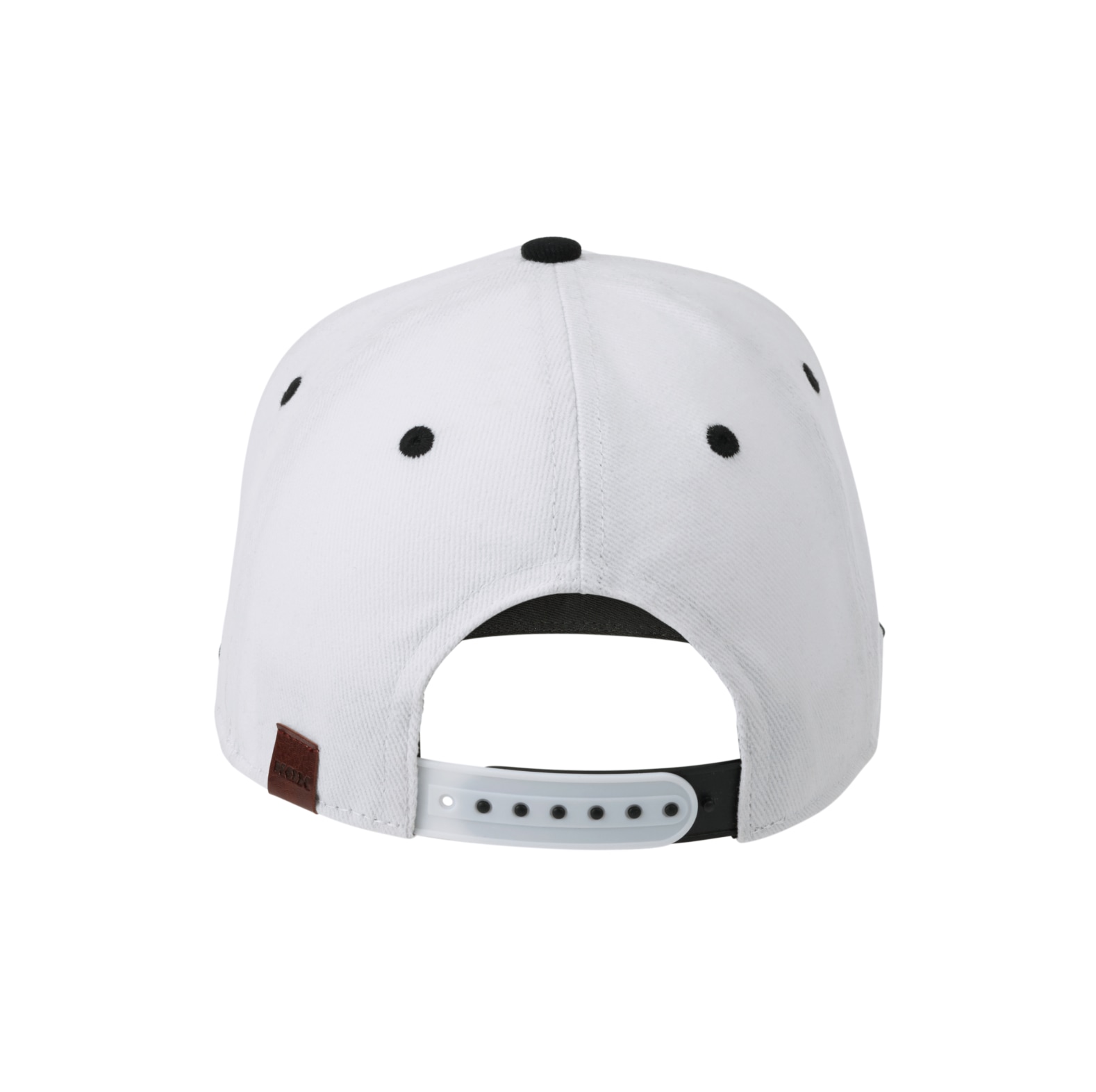 KOX Cap Flat Peak Wei/ Schwarz Einheitsgre - bei KOX online bestellen | XX72513