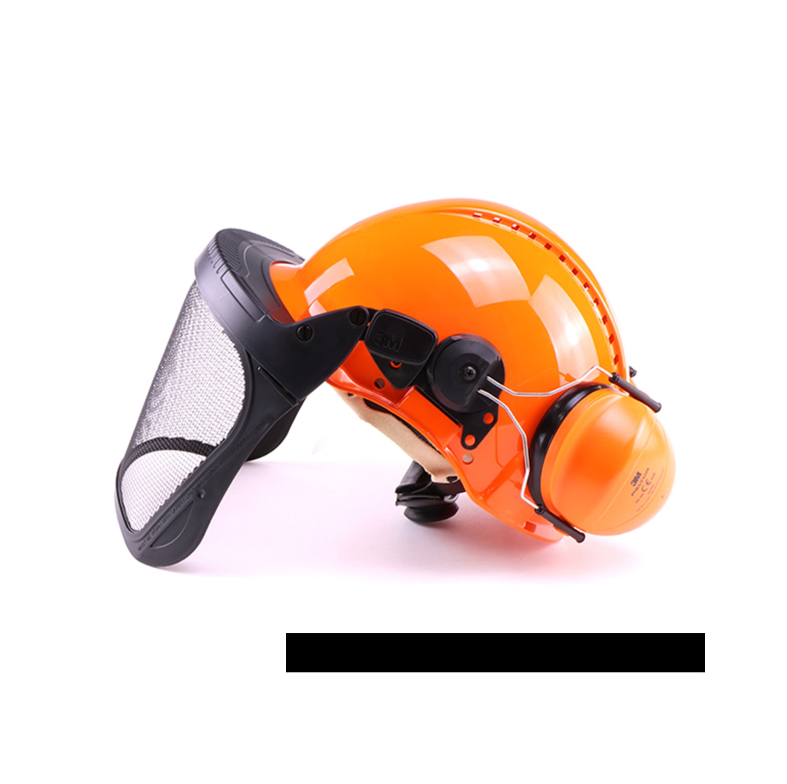3M Forsthelm mit Edelstahlvisier und Gehrschutz Peltor G3000 Orange - bei KOX online bestellen | XX74103-34