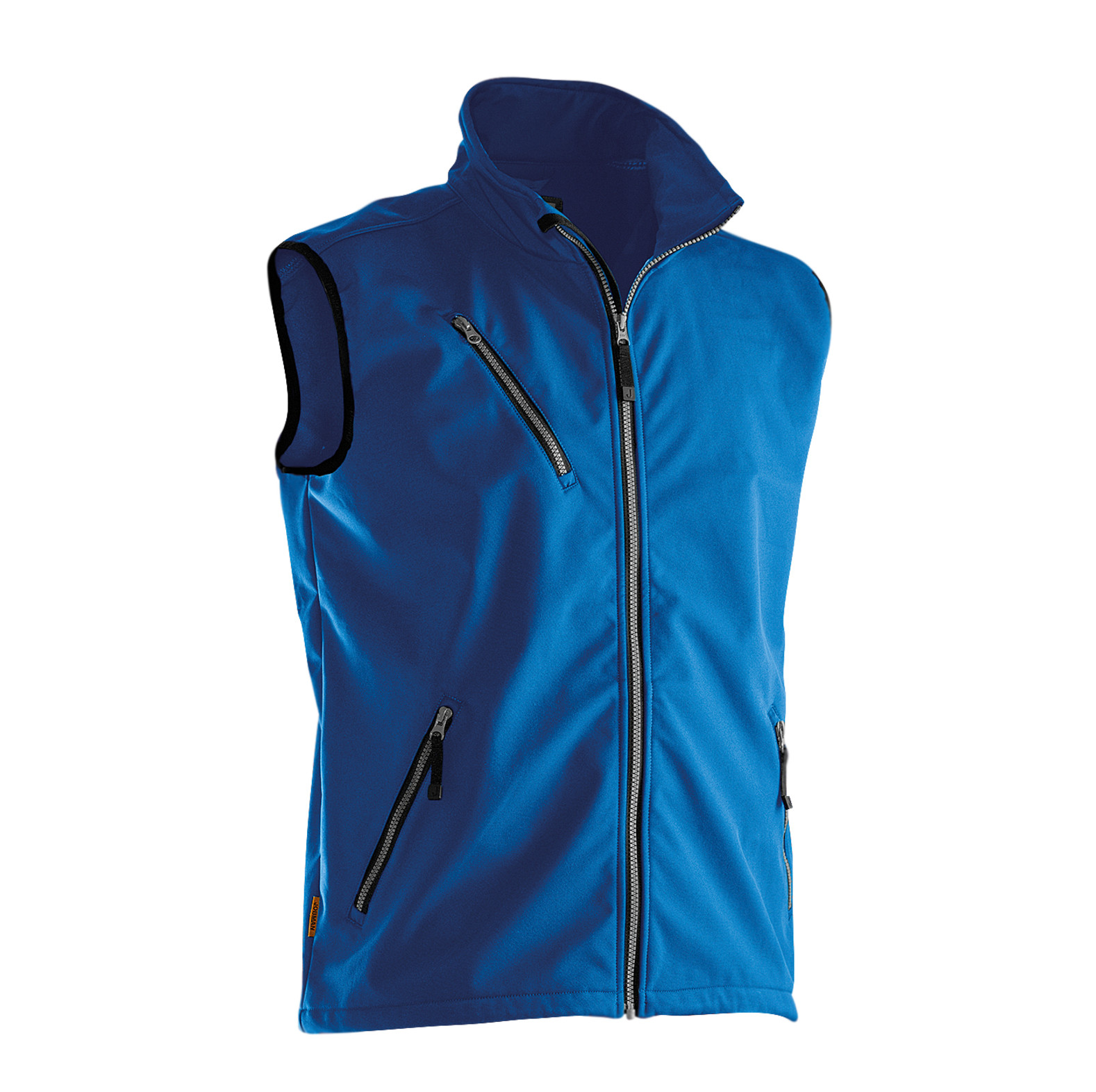  Gilet softshell Jobman 7502 bleu - commander en ligne chez KOX | XXJB7502B 