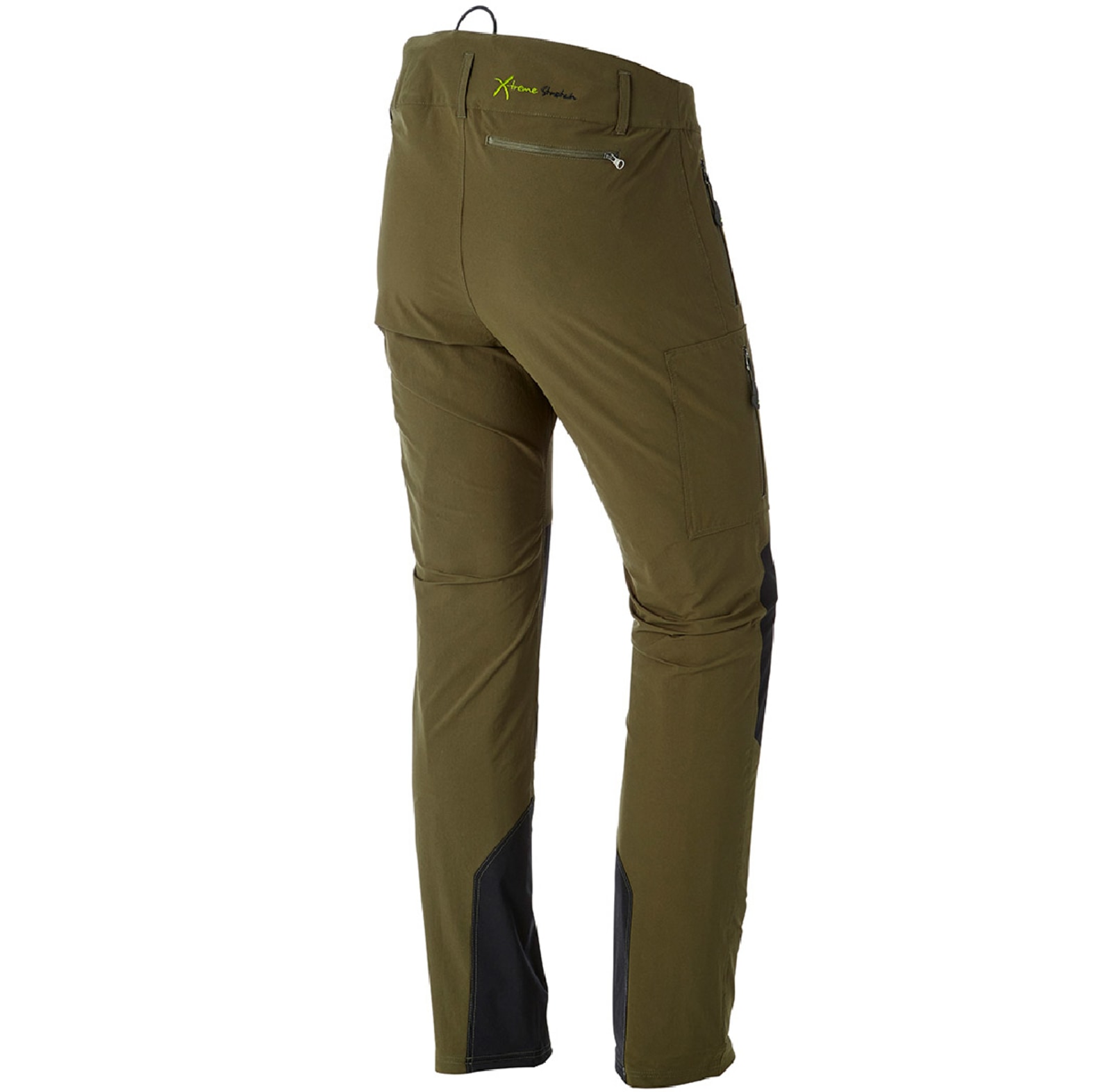 Pantalon de plein air PSS X-treme Stretch vert noir - commander en ligne chez KOX | XX78205