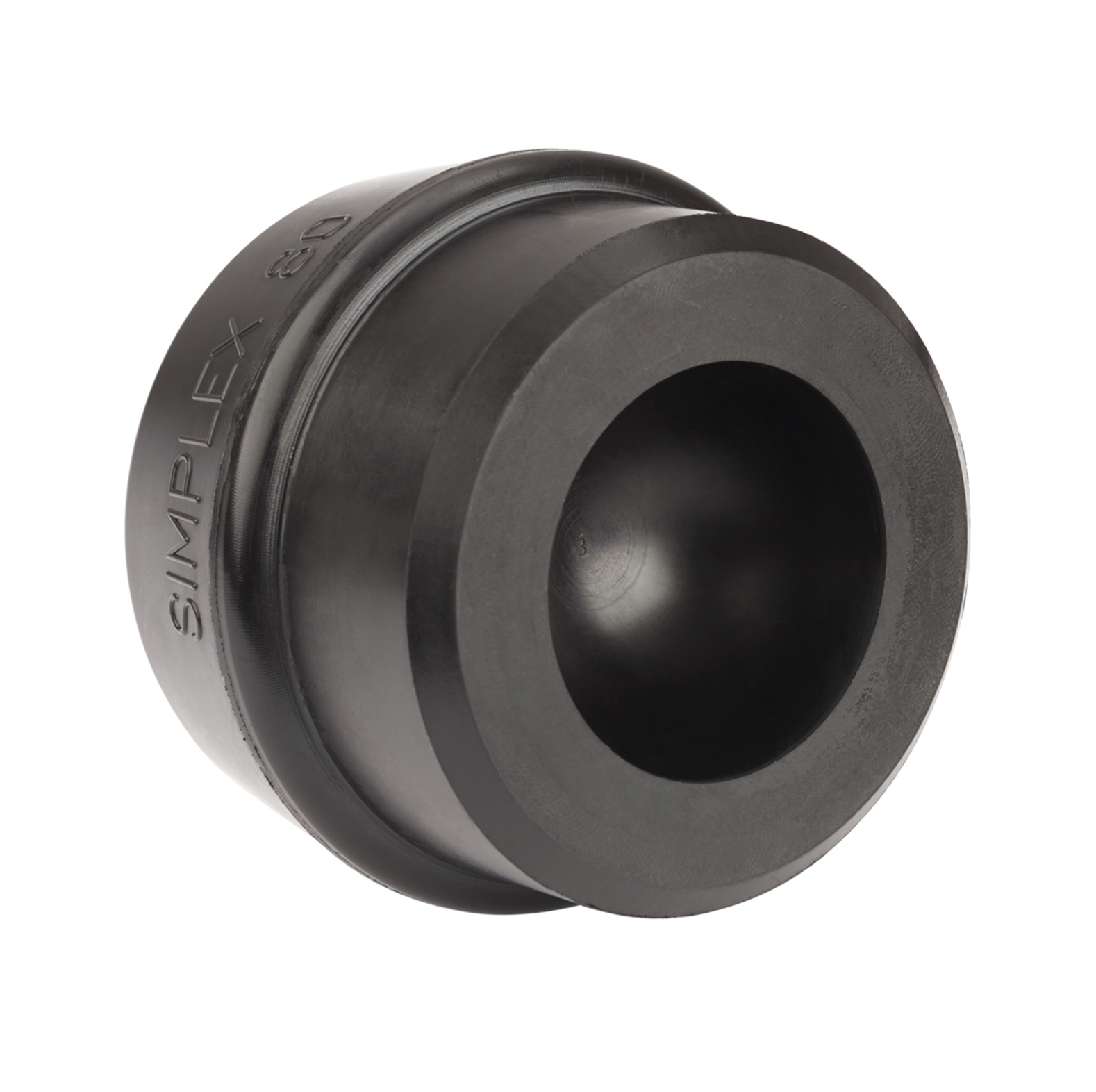 Halder Gummi Ersatzeinsatz Schwarz Kopf-Durchmesser 80 mm - bei KOX online bestellen | XX97167-1