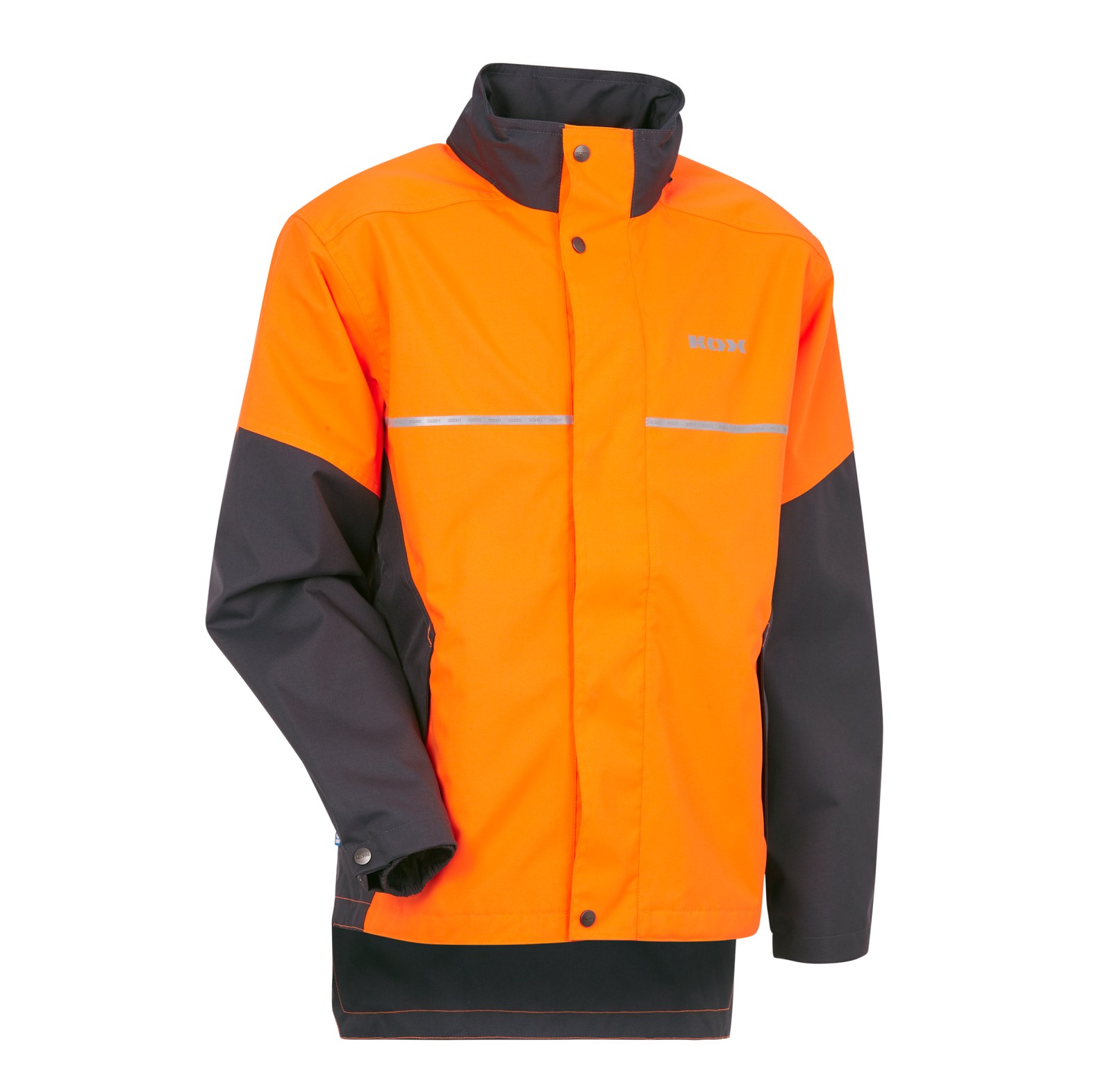  KOX Regenjacke wasserdicht Aquatex 2.0 Orange/Grau - bei KOX online bestellen | XX72408 