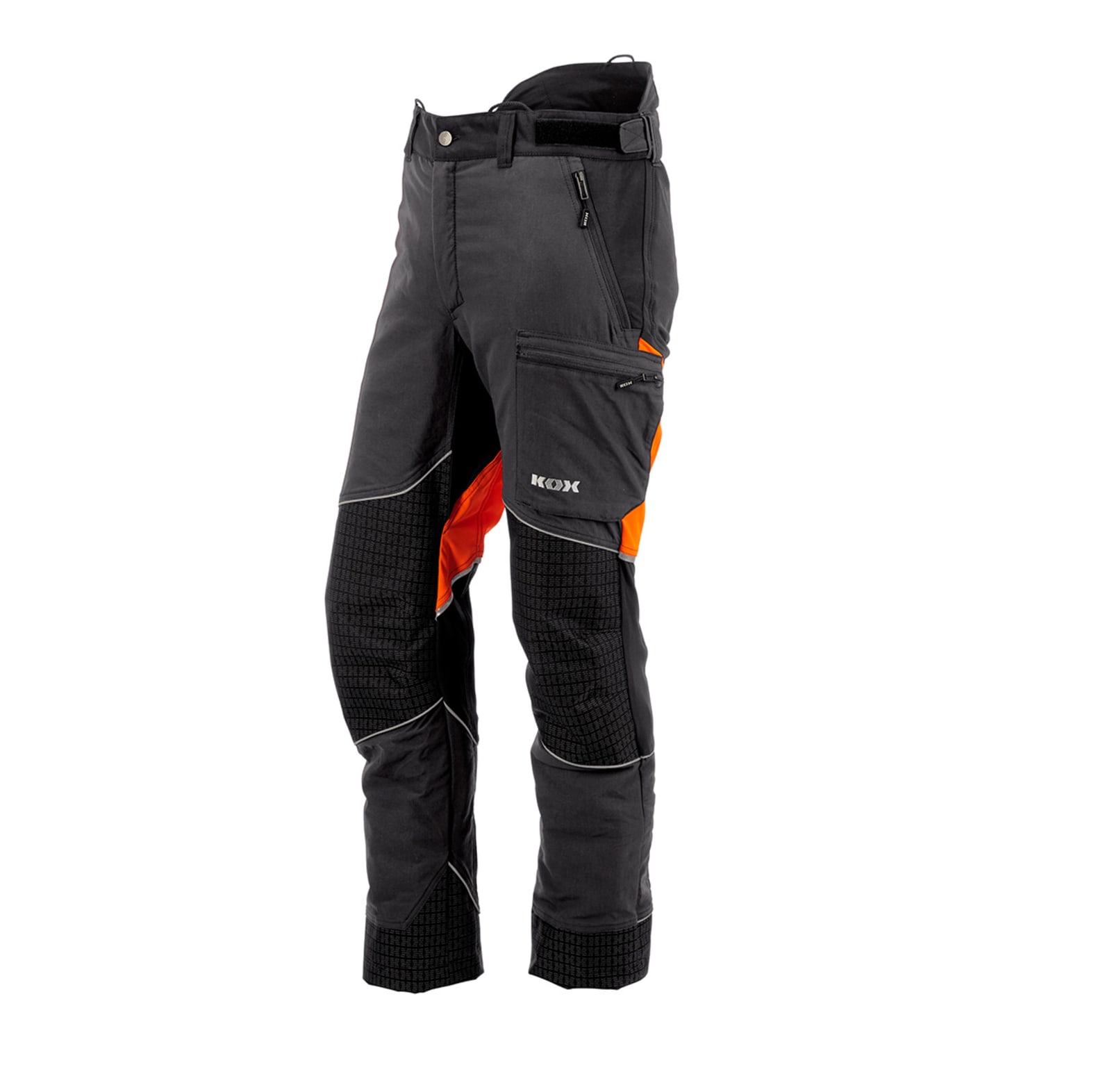 KOX Schnittschutzhose Performance Anthrazit/Orange - bei KOX online bestellen | XX71234