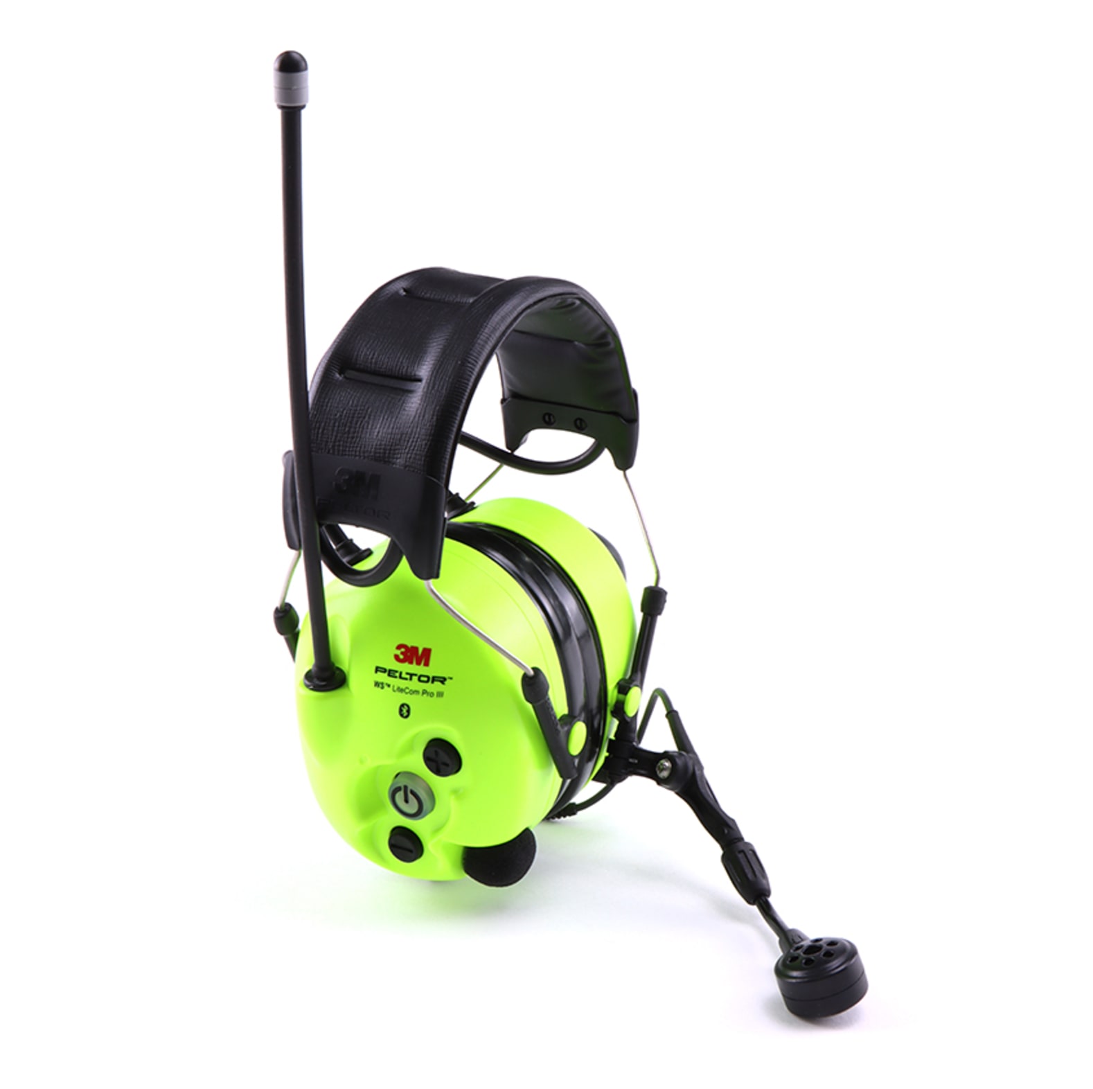 Casque 3M Peltor WS LiteCom Pro III GB/Protection auditive avec casque Vert Fluo avec serre-tte - commander en ligne chez KOX | XX74626