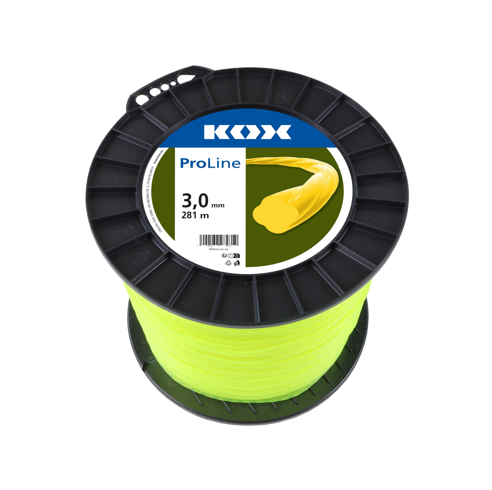  Fil twist pour dbroussailleuse KOX ProLine - commander en ligne chez KOX | XXF216 