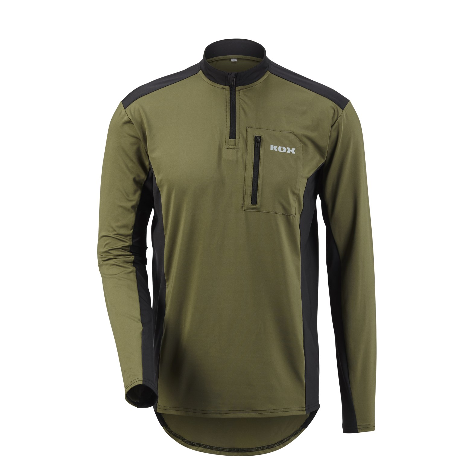 KOX Chemise fonctionnelle  manches longues Vert olive - commander en ligne chez KOX | XX77184